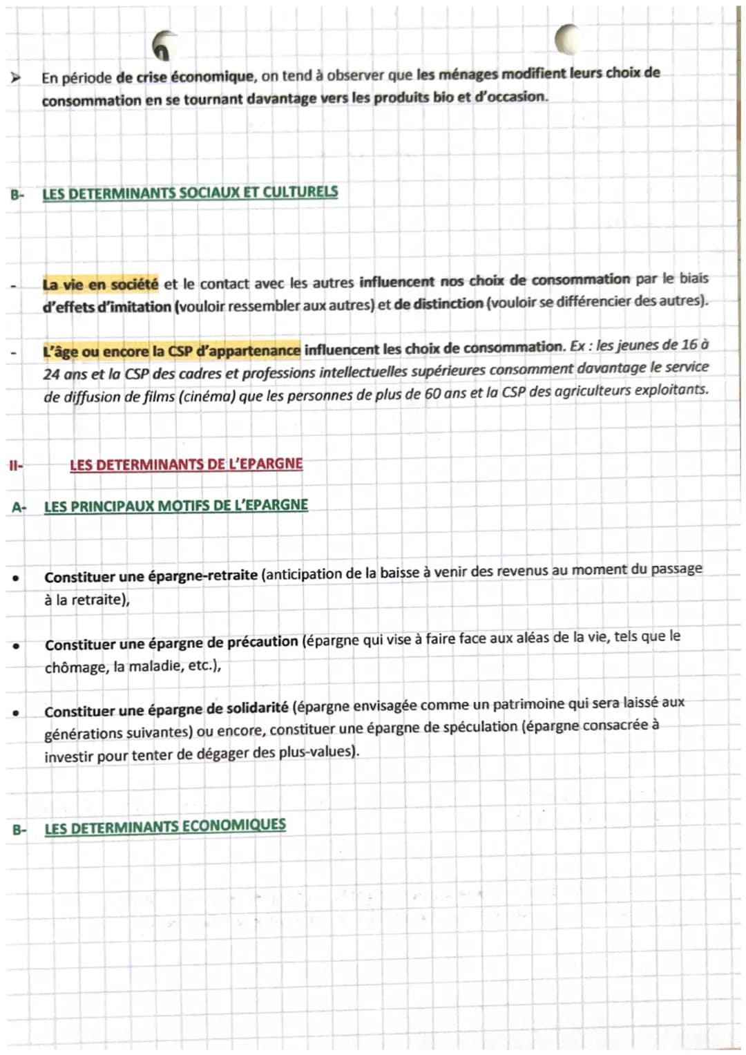 # économie
# chapitre 7

CHAP 7 L'ARBITRAGE ENTRE CONSOMMATION ET EPARGNE

Introduction:

Le revenu disponible des ménages est réparti entre