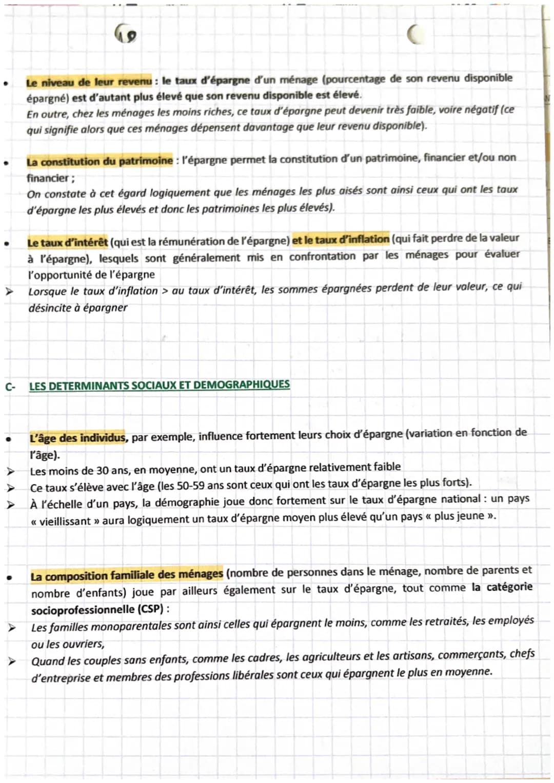 # économie
# chapitre 7

CHAP 7 L'ARBITRAGE ENTRE CONSOMMATION ET EPARGNE

Introduction:

Le revenu disponible des ménages est réparti entre
