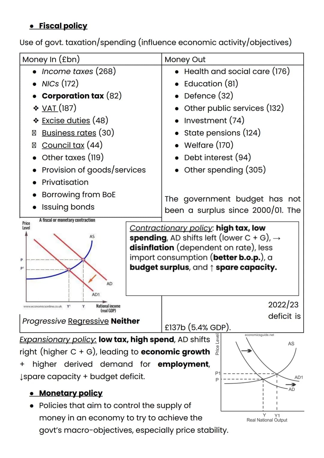 .The Standard Guide to GCSE Economics

• Main Economic Groups

Producers supply goods and services (tangible and intangible products)
to mak