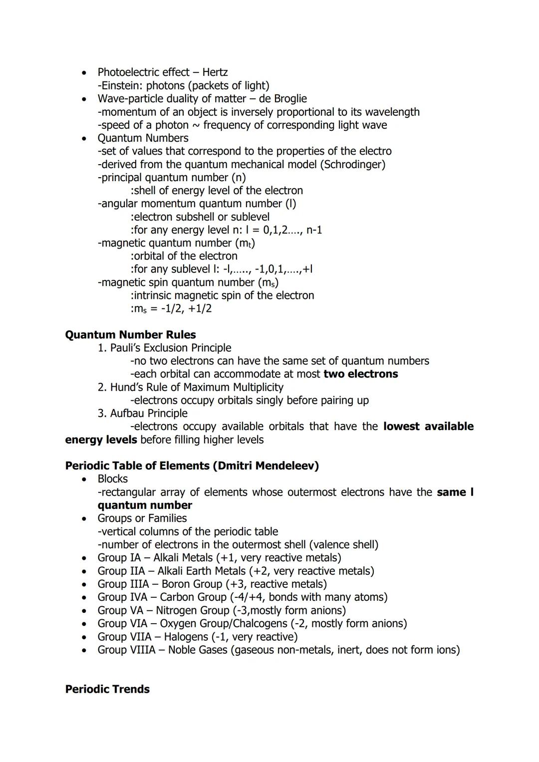 ATOMIC THEORY, CHEMICAL BONDING AND REACTIONS NOTES
Development of the Atomic Models (SD, PPT, NR, PB, QMS)
1. Spherical Model - Democritus
