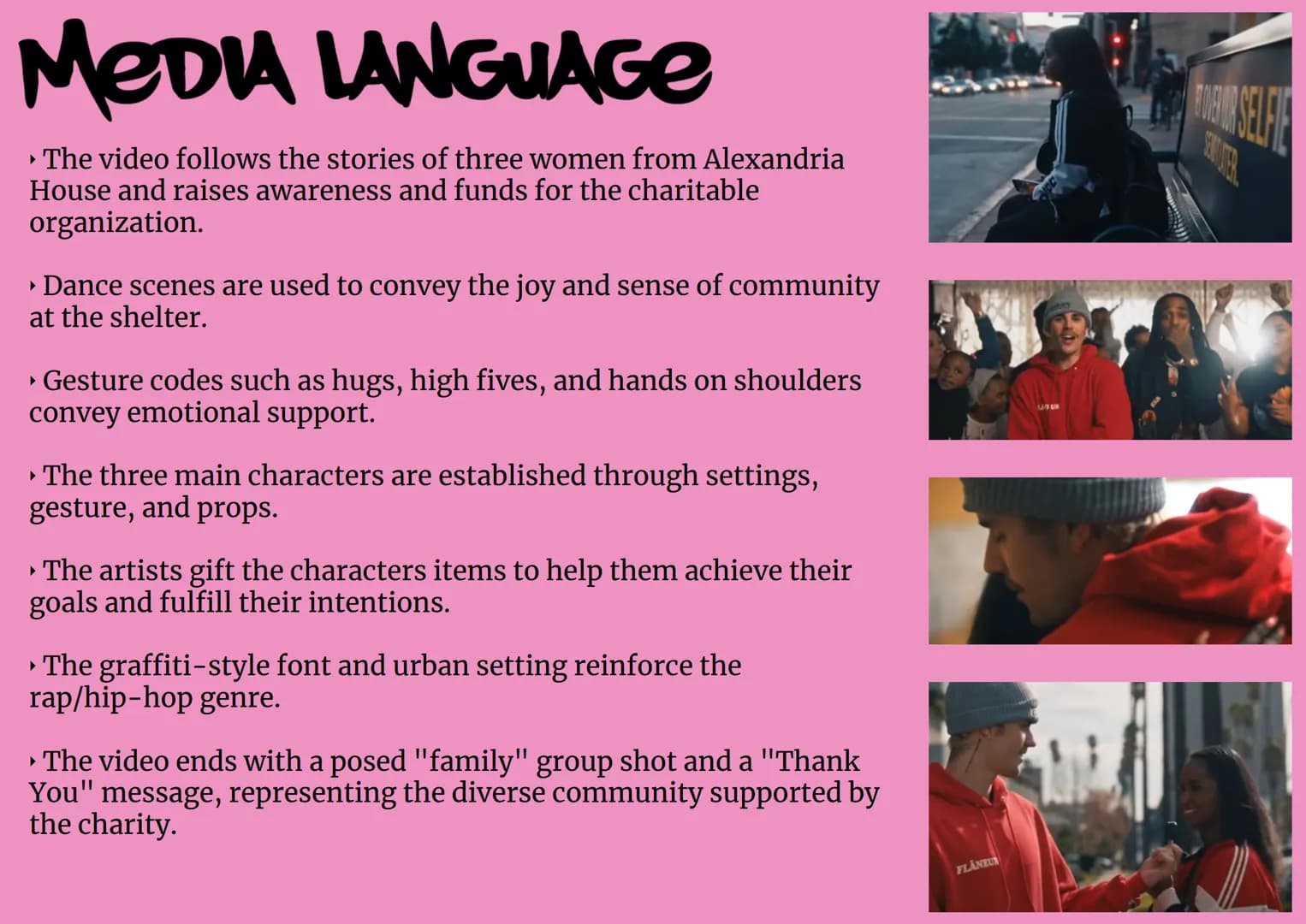 # GCSE MEDIA STUDIES

# INTENTIONS # CONTEXT

► "Intentions" is a song by Justin Bieber, released in Feb 2020 as
the second single from his 