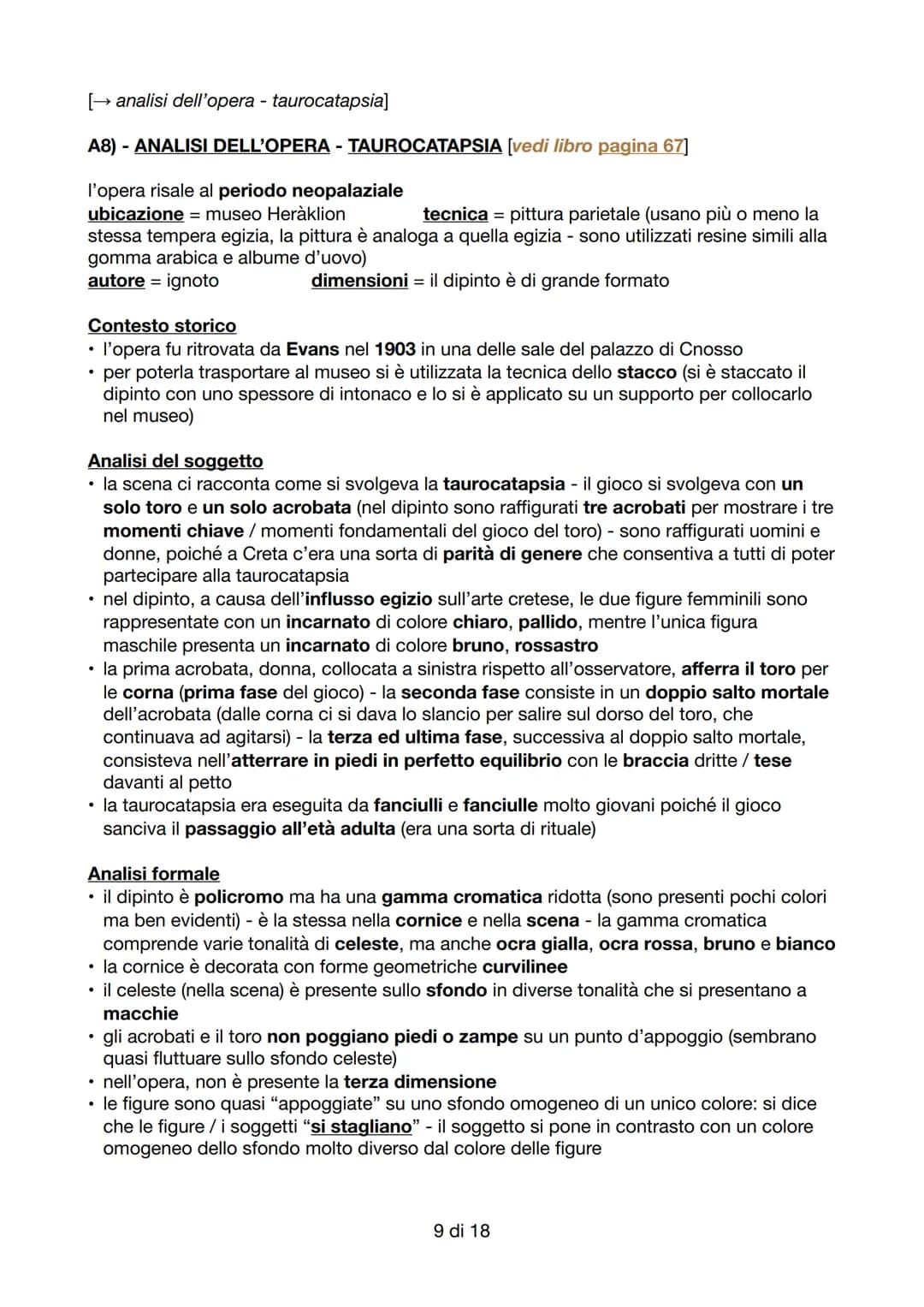 # ARTE DEL MEDITERRANEO ORIENTALE
(dal libro, pagina 64)

## A) - LA CIVILTÀ CRETESE

*   si sviluppa sull'isola di Creta; la civiltà è dett