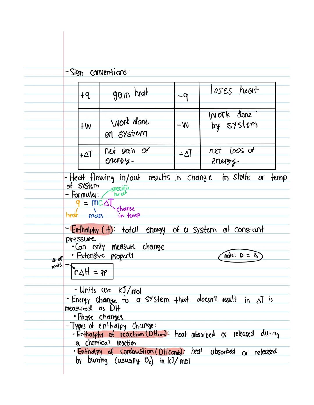Chem H
Unit 10
2/7/2023
# THERMOCHEMISTRY

- Heat: a form of energy that flows frm warm $\rightarrow$ cool
  *   Low $\rightarrow$ High KE
-