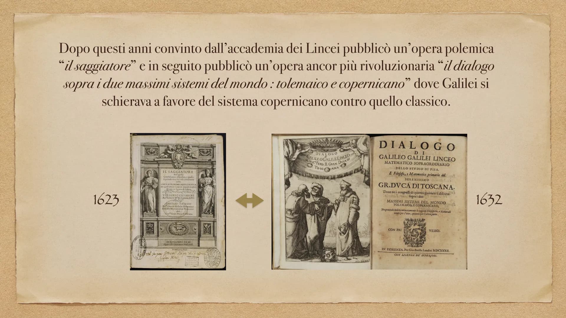 # Galileo Galilei BIOGRAFIA

Galileo Galilei nacque a Pisa nel 1564 da un' antica
famiglia Fiorentina. Nonostante il padre gli diede
un' edu