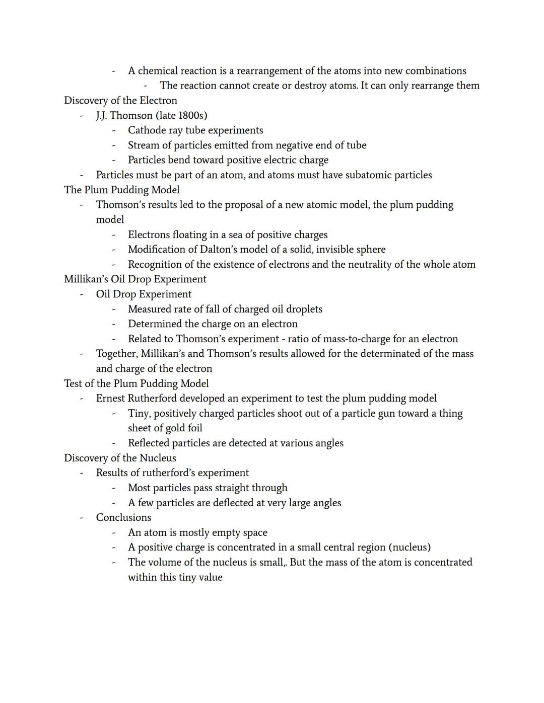# The Historical Development of Atomic Theory

Thinking vs. Doing Science
- Democritus: idea
  - No evidence
  - No explanations
- Dalton, P