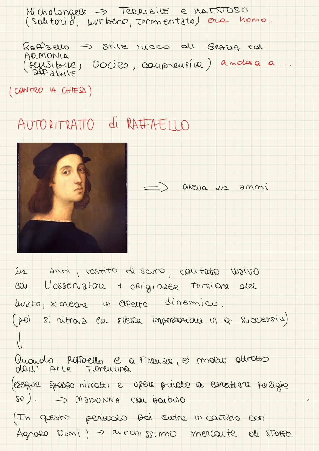 # RAFFAELLO # RAFFAELLO
Urbino 1483- Roma 1520

Con Raffaello concludiamo le tre più grandi personalità della storia dell'arte.
Era figlio d