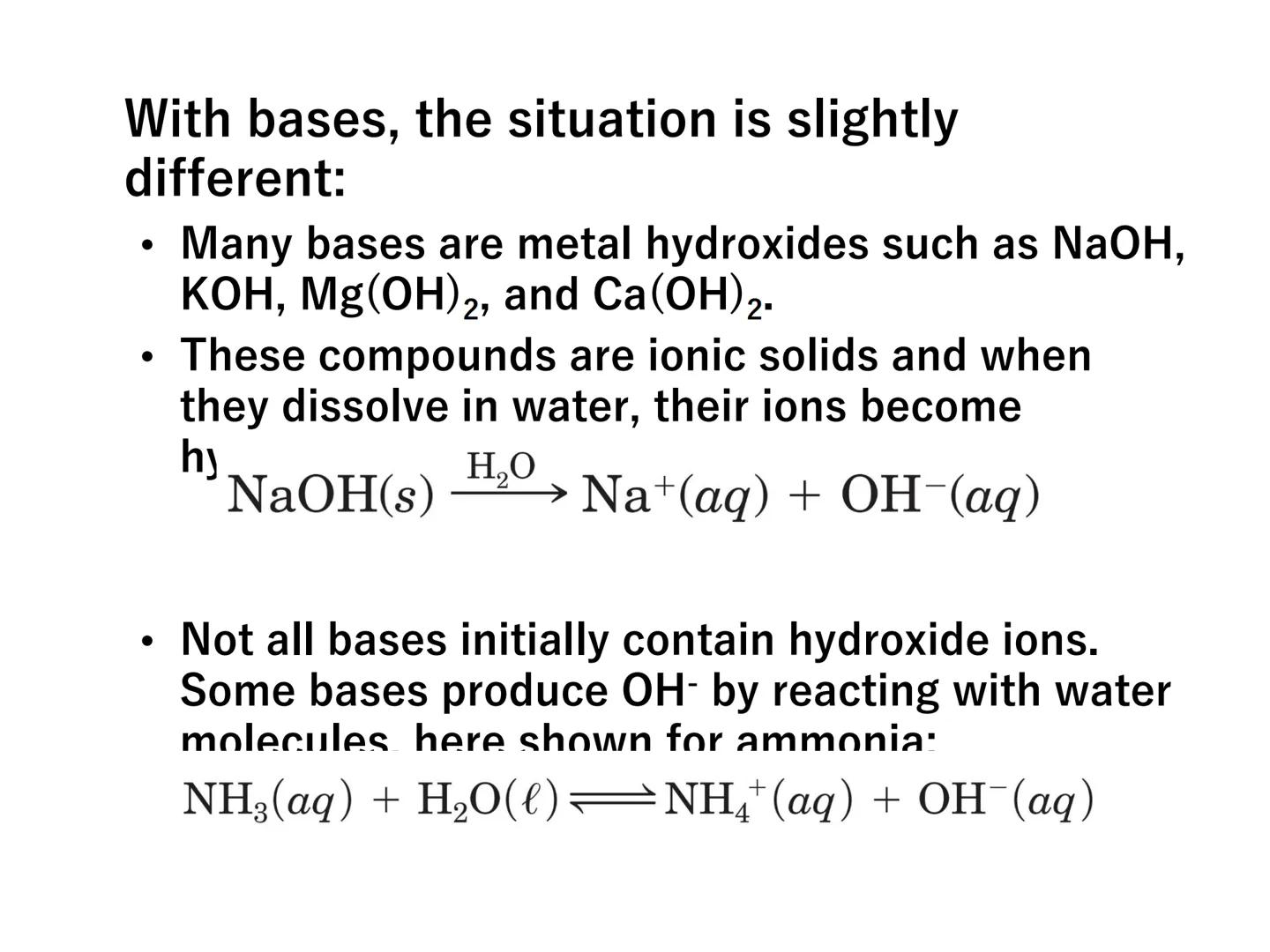 Acid-Base
Equilibria

1 PRE-TEST

1. The products of neutralization are
always water and salts.
2. An acid is a proton donor.
3. Strong base