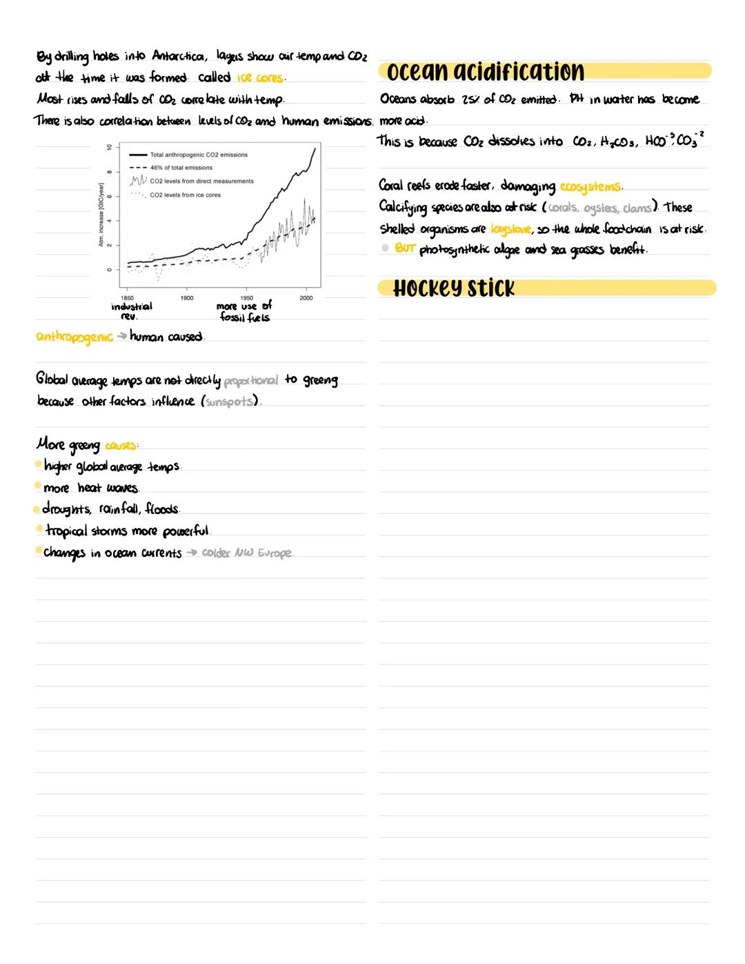 # Climate change

1. how can there be global warming if there's a snowstorm?
Climate change throws natural systems of balance Previously
unc