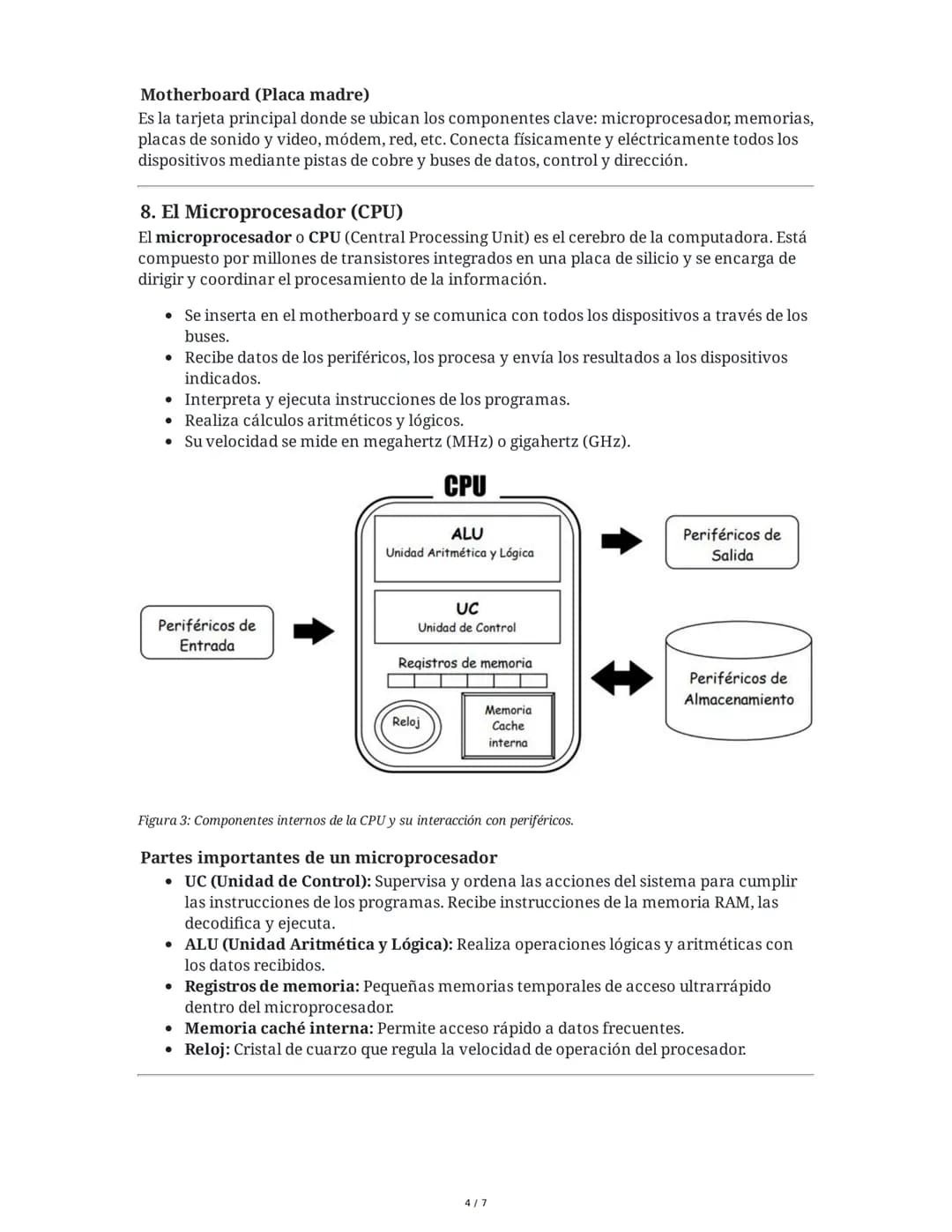 Hardware, Software y Dispositivos Internos de la PC
1. Datos e Información
En informática, datos son elementos en estado bruto: pueden ser n