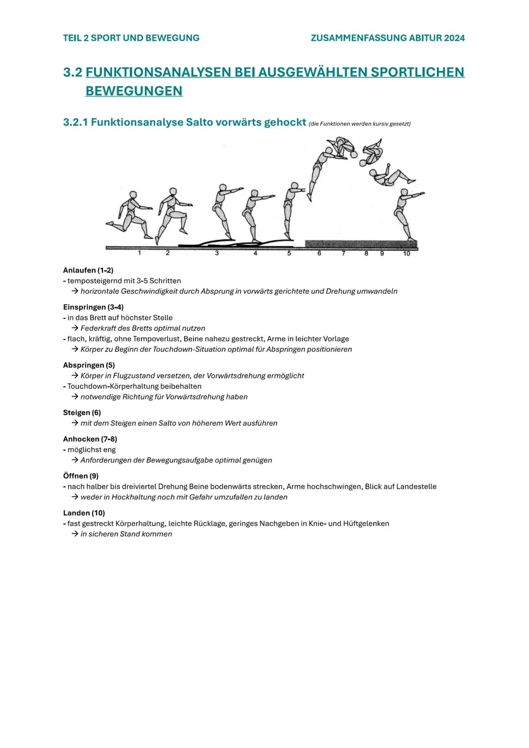 TEIL 2 SPORT UND BEWEGUNG
ZUSAMMENFASSUNG ABITUR 2024

# 3. BEWEGUNGSANALYSE UNTER FUNKTIONALER
## PERSPEKTIVE

Eine Funktionale Bewegungsan