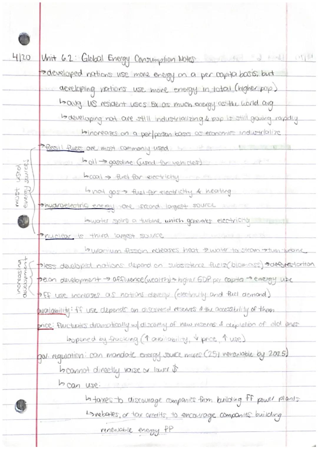 Unit 6.1: Renewalde vs. Nonnenewable Energy Sources Notes

Renewable: can be replenished naturally, at or near rate of consumption

→deplete