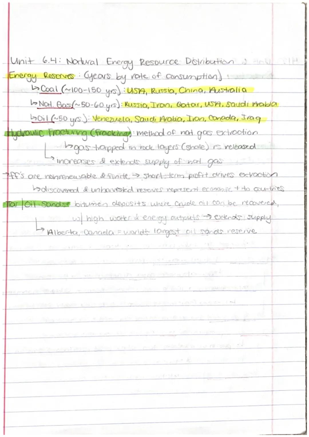 Unit 6.1: Renewalde vs. Nonnenewable Energy Sources Notes

Renewable: can be replenished naturally, at or near rate of consumption

→deplete