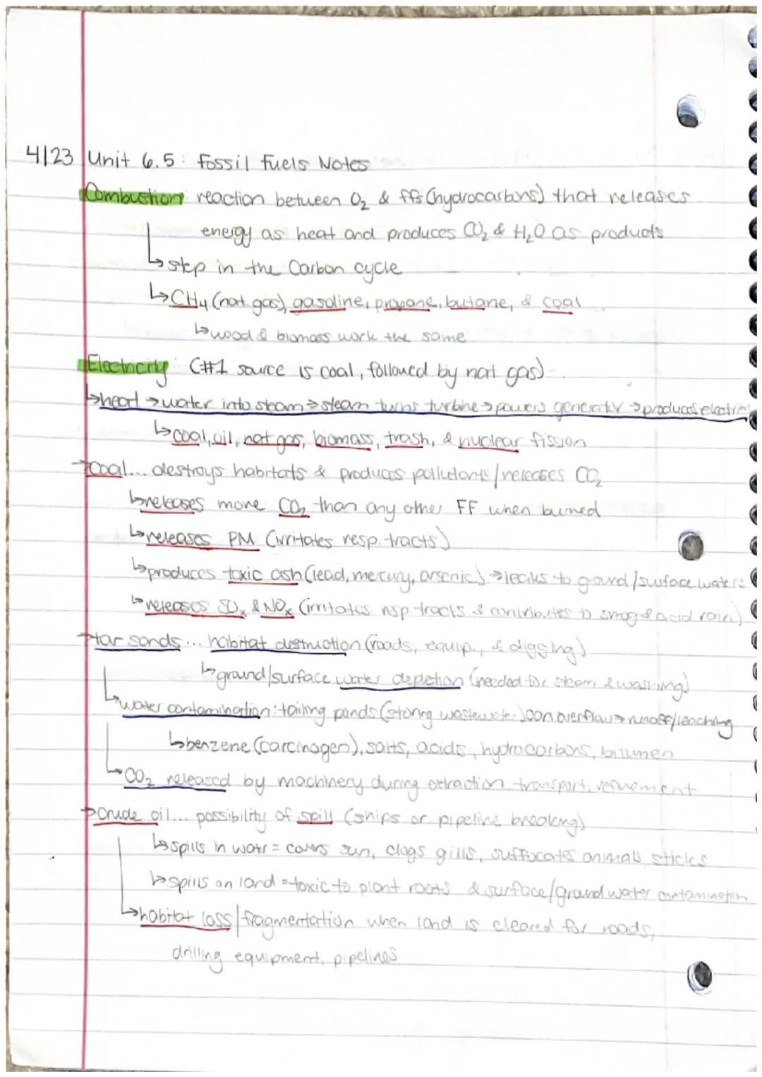 Unit 6.1: Renewalde vs. Nonnenewable Energy Sources Notes

Renewable: can be replenished naturally, at or near rate of consumption

→deplete