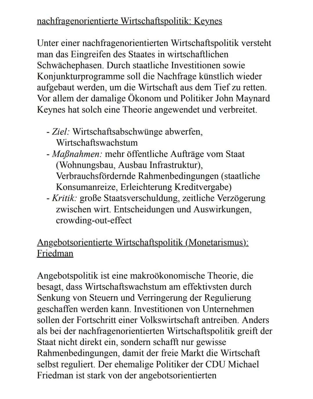 Wirtschaft Klausur Nr.4

Themen:

• Wirtschaftskreislauf

• Konjunktur

• BIP und Alternativen

• NWP/AWP (Bezug Corona, Staat und Wirtschaf