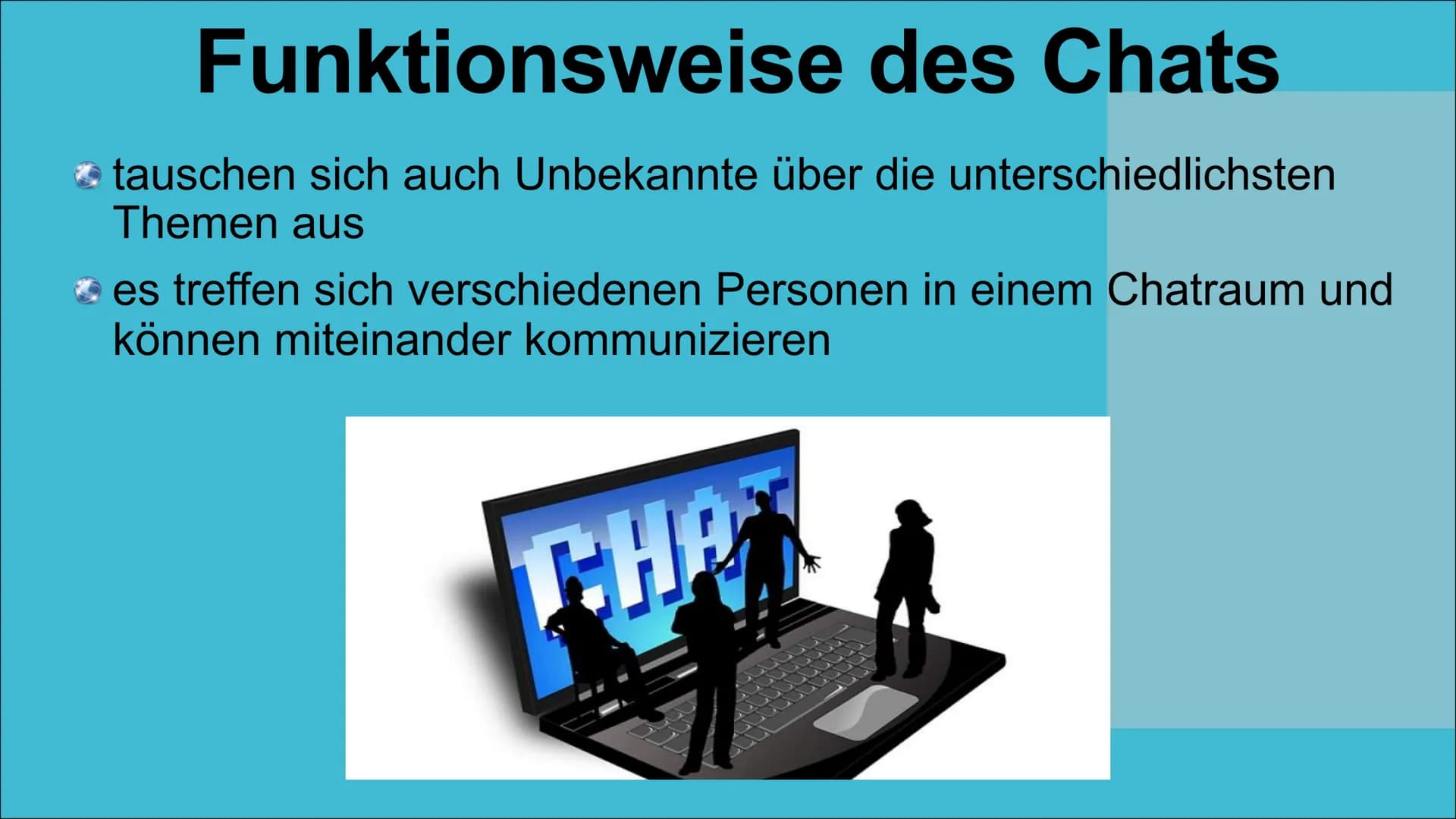 # Kommunikation im Internet # Inhaltsverzeichnis

*   Unterschiede der Kommunikation im Internet

*   Arten der Kommunikation im Internet

*