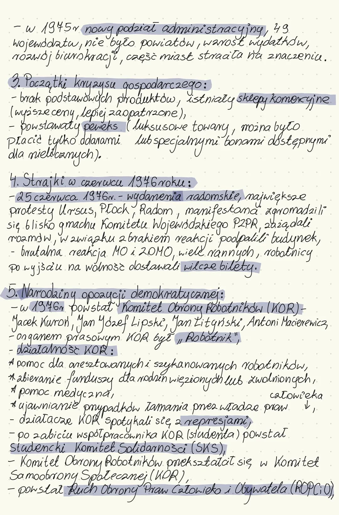 # Polska czasów Gierka

1. Zmiana na szczycie władzy:
- po wydaneniach z grudnia z 197Or. na I sekretarza
KC PZPR wybrano Edwarda Gierka (go