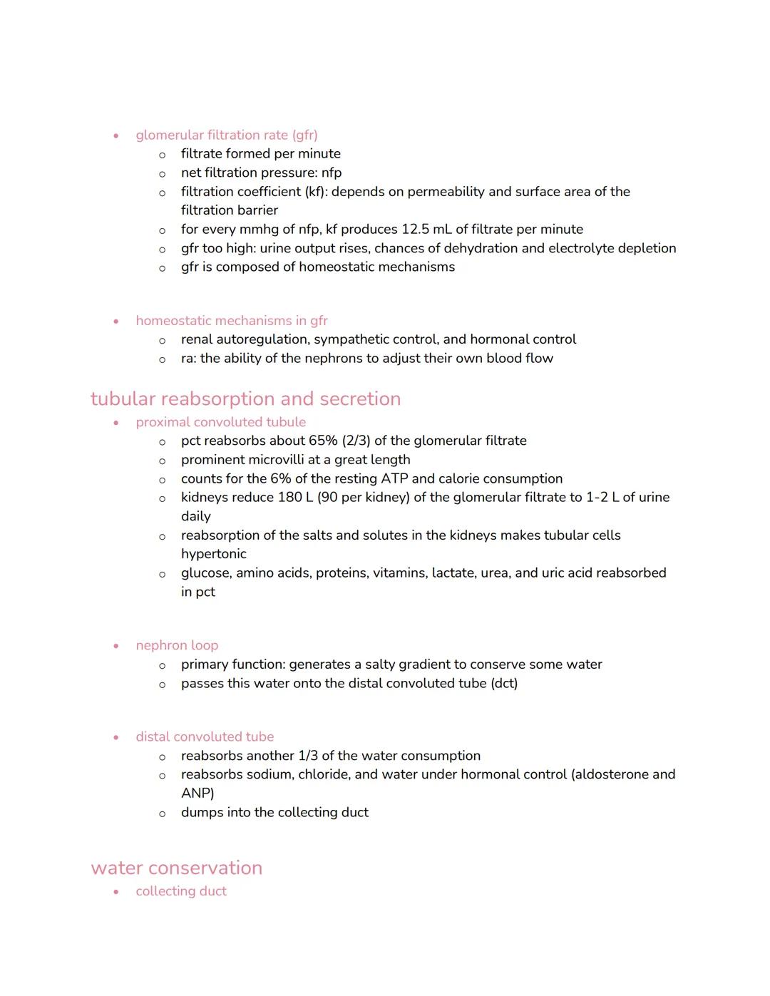 chapter 23: urinary

functions
*   organs
    *   two kidneys + two ureters + urinary bladder + urethra
    *   kidneys > ureters > bladders