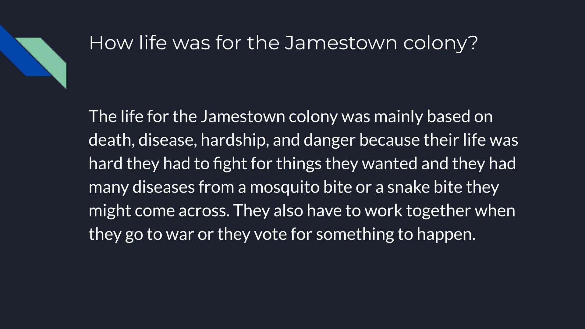 Jamestown

Carmen Radford # When was Jamestown Founded?

Jamestown was founded in May 14, 1607. Where was Jamestown located at?

Jamestown w