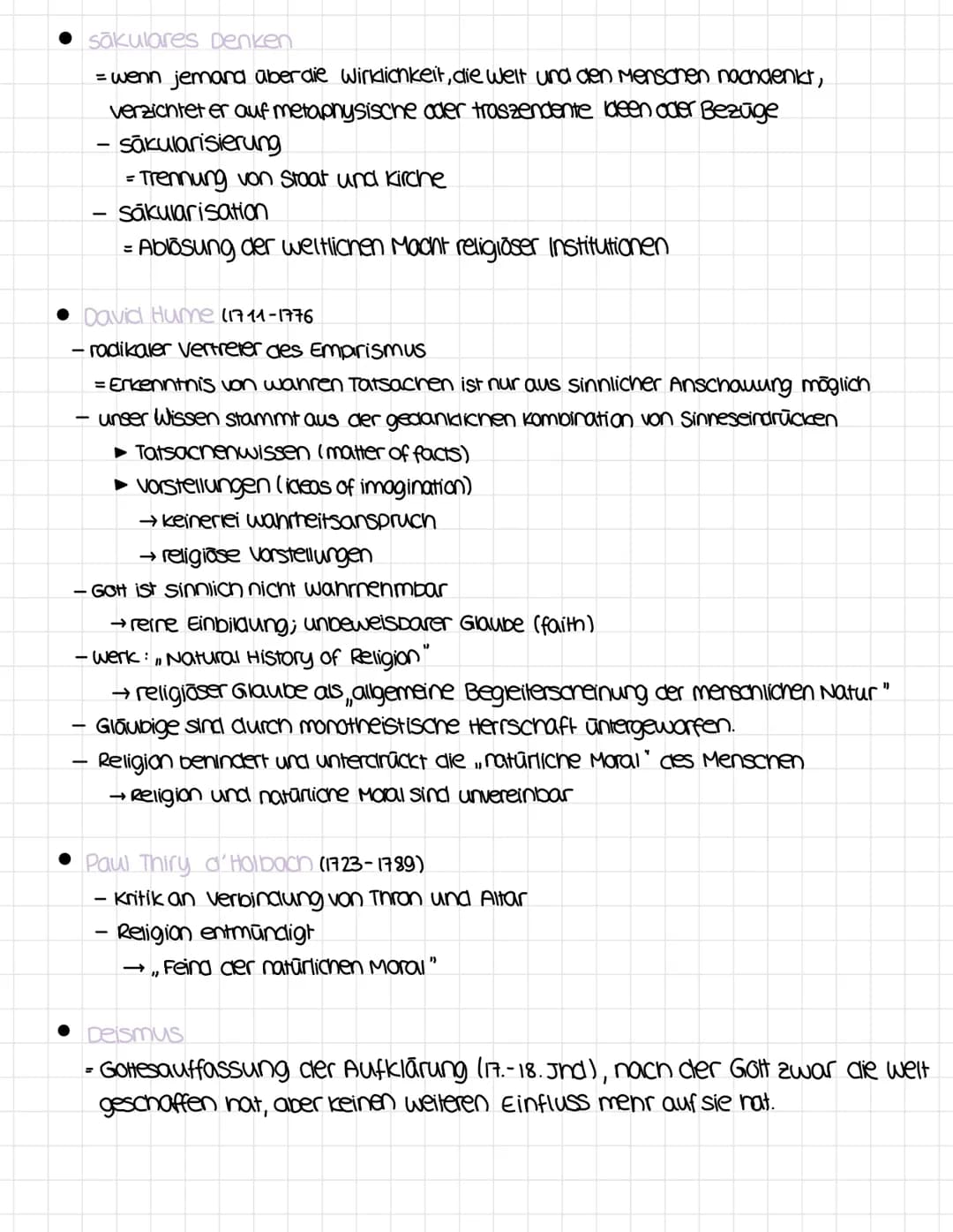 # Religion

Monotheismus
*   Glaube an einen einzigen, allmächtigen Gott
*   Schrift oder Buchreligion
    →, heilige Büchner" als Grundlage