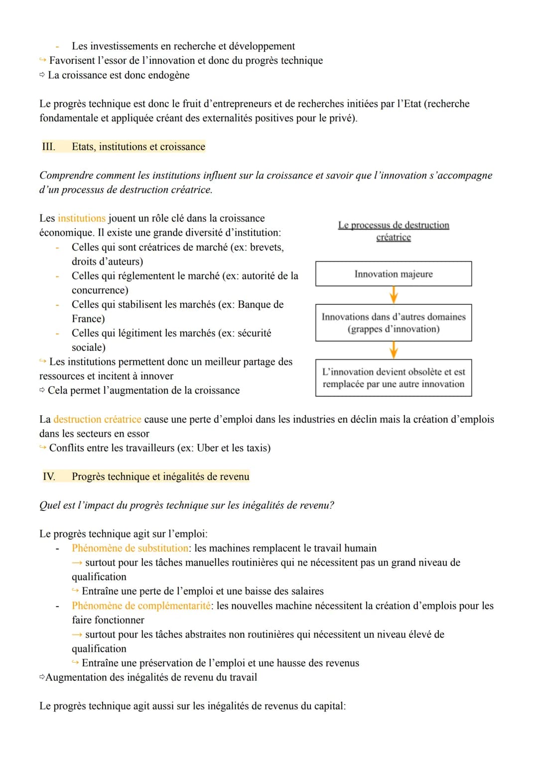 # Les sources et défis de la croissance économique

I. Les sources de la croissance économique

Qu'est-ce que la croissance économique et qu