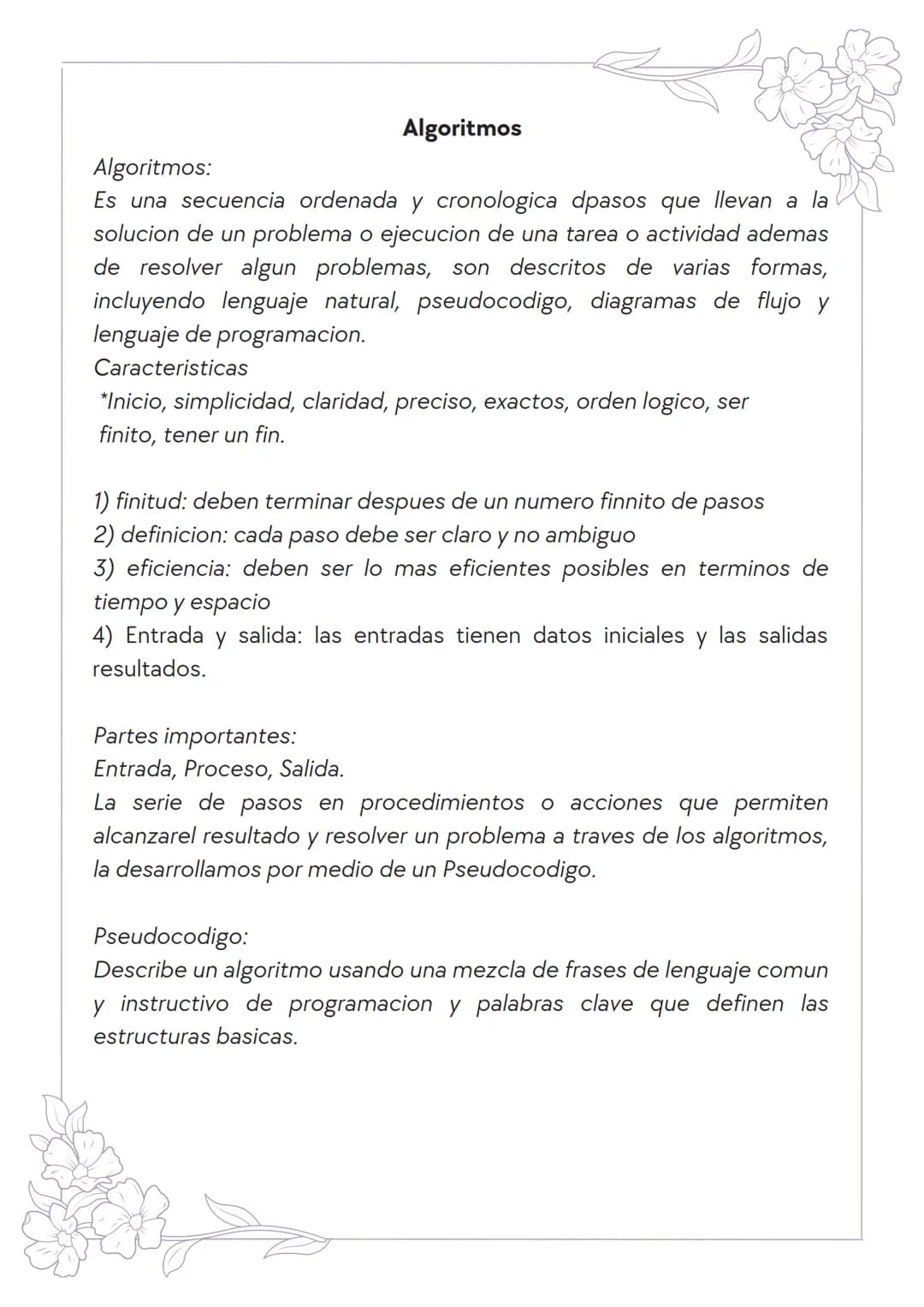 1 semestre
METODOLOGÍA
DE LA PROGRAMACIÓN
"PRIMERO RESUELVE EL
PROBLEMA, DESPUÉS
ESCRIBE EL CÓDIGO" Índice
1
Pseudocódigos
3-11
2
Estructura