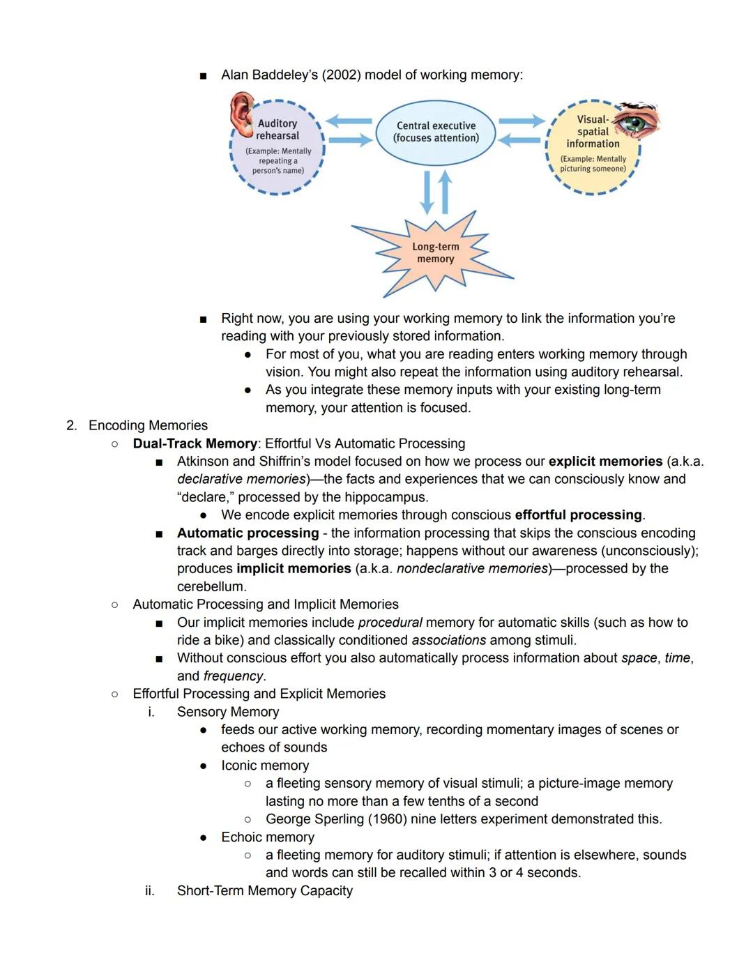 
<p>In Module 31, we learn about the three step memory process and how memories are studied and encoded. This module introduces the concept 