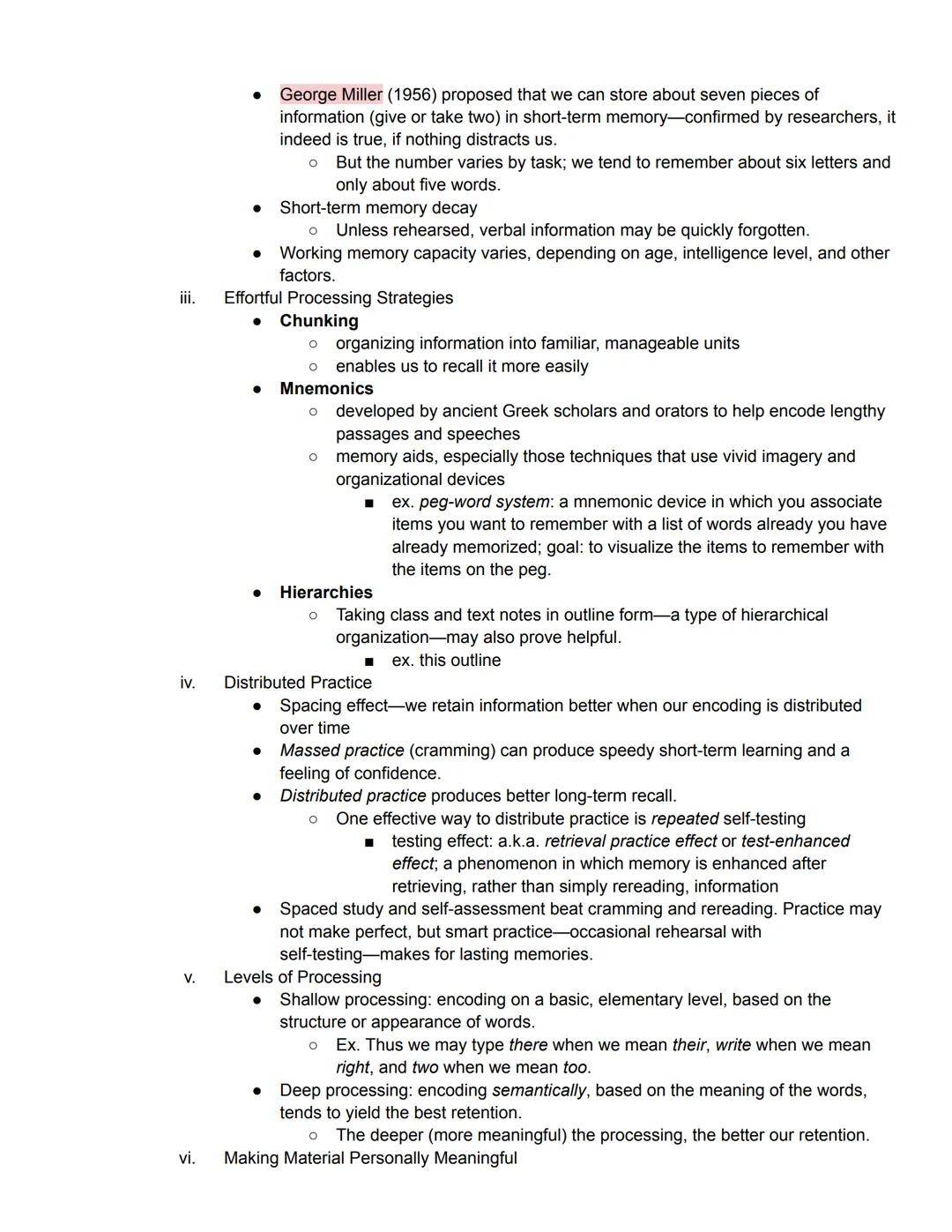 
<p>In Module 31, we learn about the three step memory process and how memories are studied and encoded. This module introduces the concept 