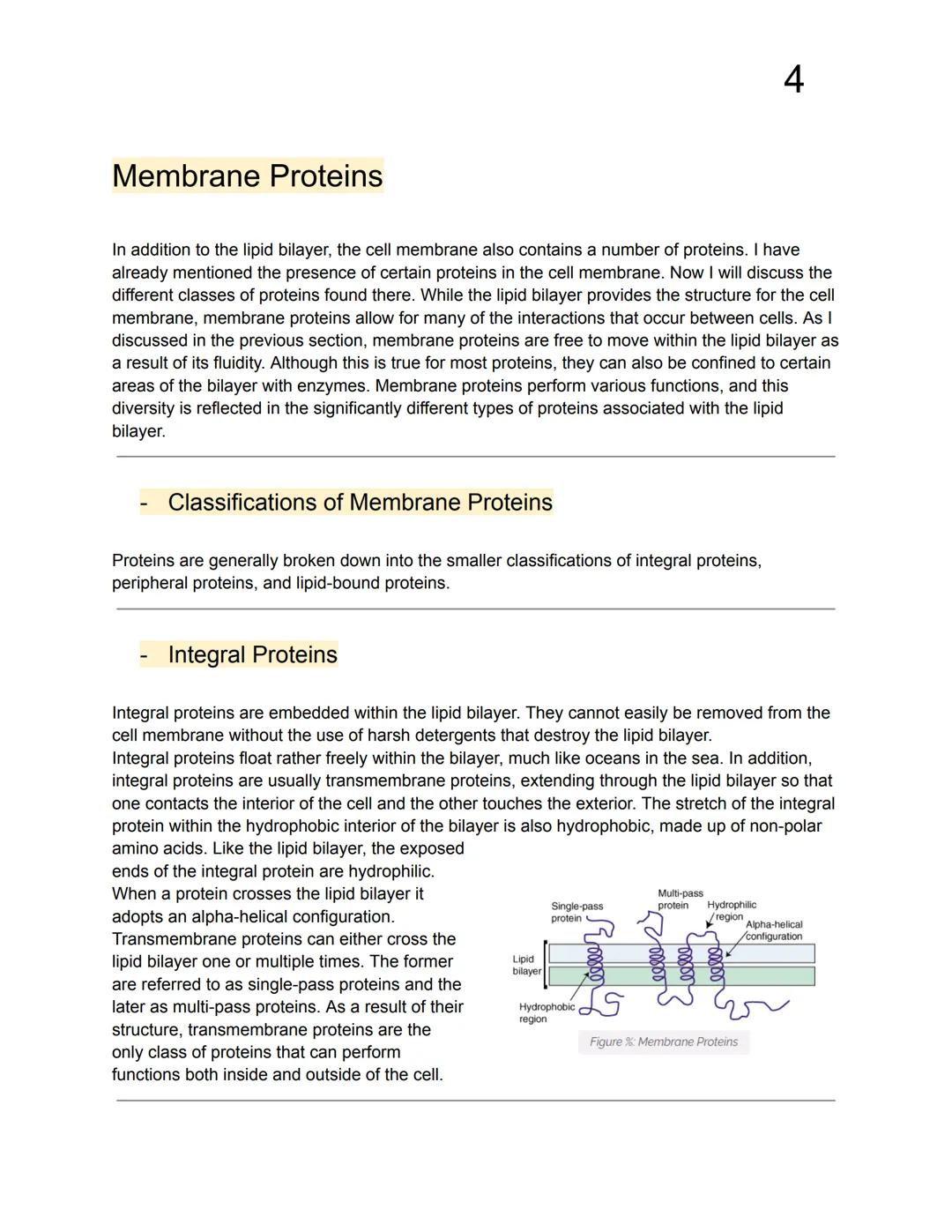 1

# Cell Membranes

- Important structures because they function as a barrier from the outside environment.
- Acts as a threshold which sel
