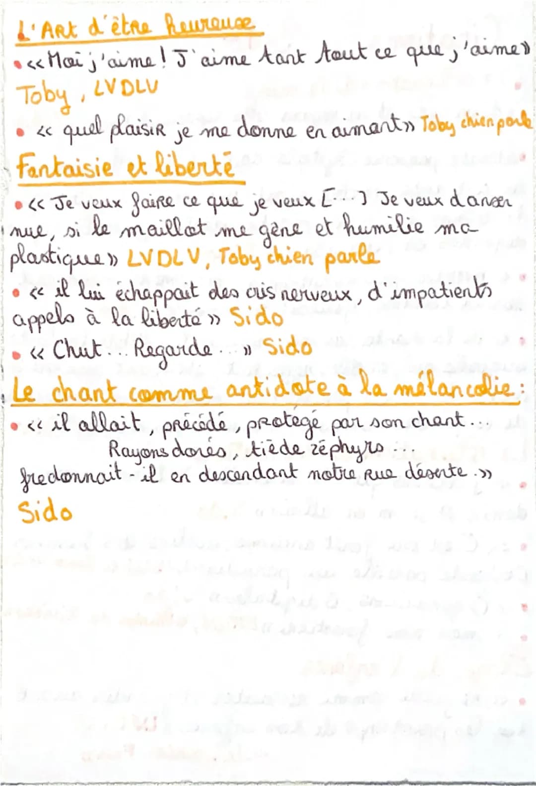 # Citations Sido

La célébration de la mère

• d'un geste, d'un regard, elle reprenait tout » Sido

•cetoute présence végétale agissait sur 