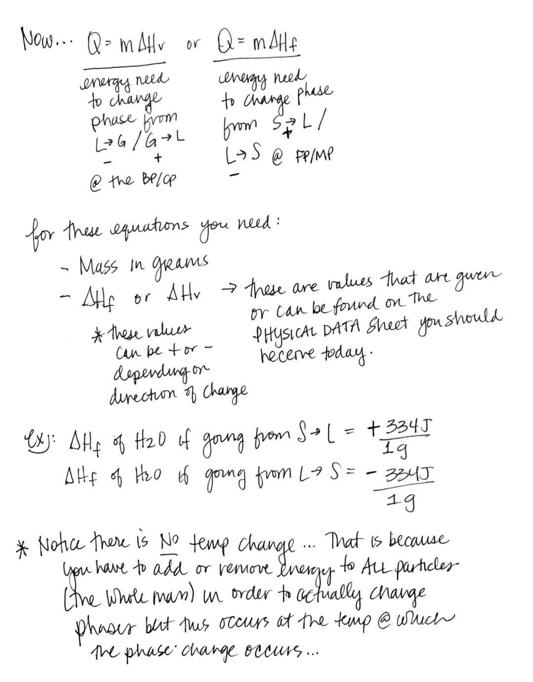 
<p>To Calculate the amount of energy a system absorbs or loses, we have a couple of equations:</p>
<h2 id="specificheatandheatcapacity">Spe
