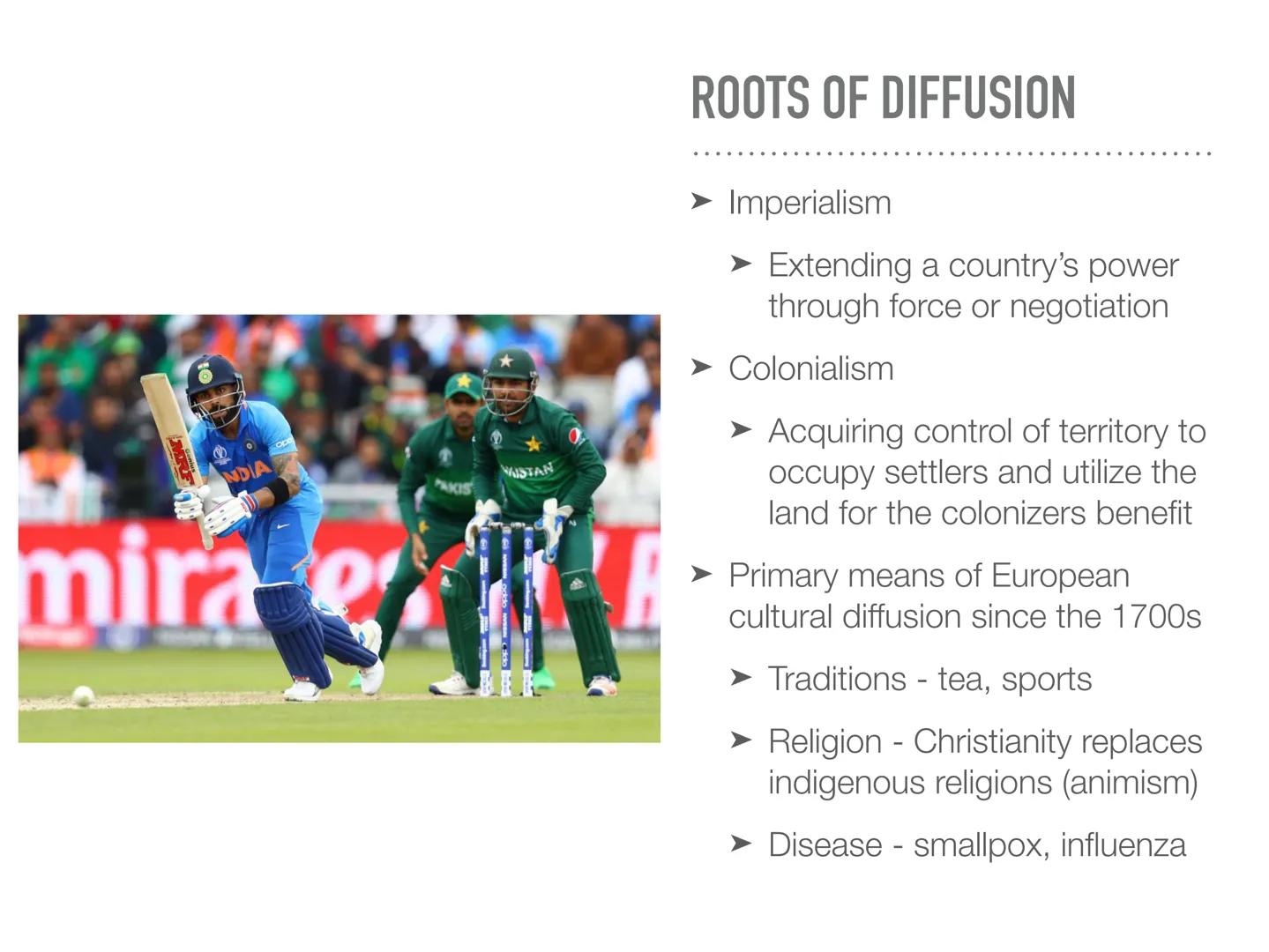 # CONTEMPORARY CAUSES
OF DIFFUSION
.........................................................................................................