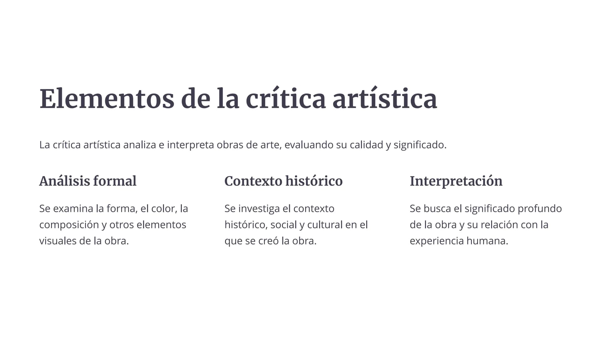 la filosofía del
arte

La filosofía del arte indaga en la naturaleza del arte, su función
en la sociedad y la experiencia estética que produ