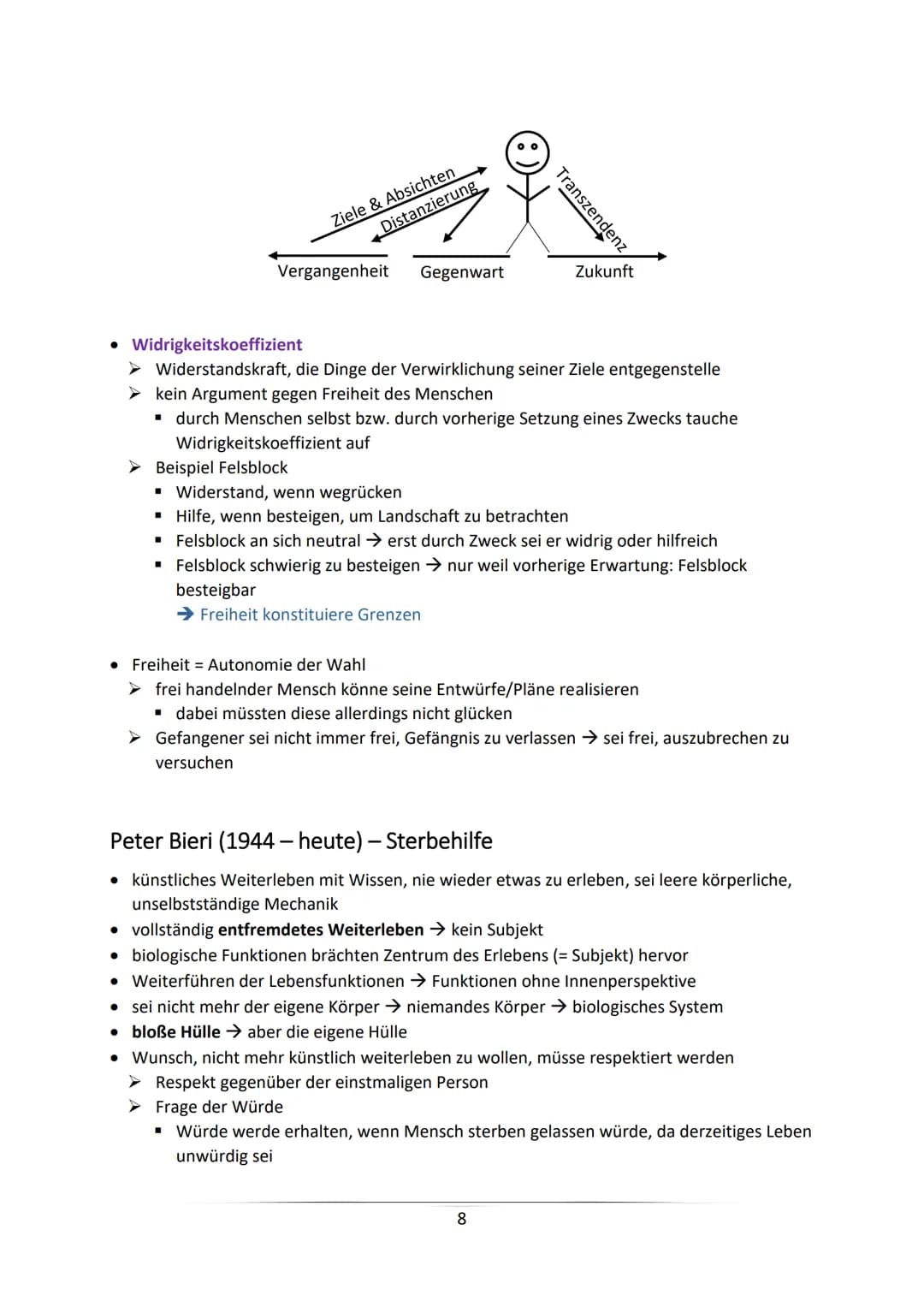 # Ethik-Lernzettel
mündliches Abitur 2022

* von Sarah Gerber Inhaltsverzeichnis

Q1 - Anthropologie (die Lehre des Menschen) ..............