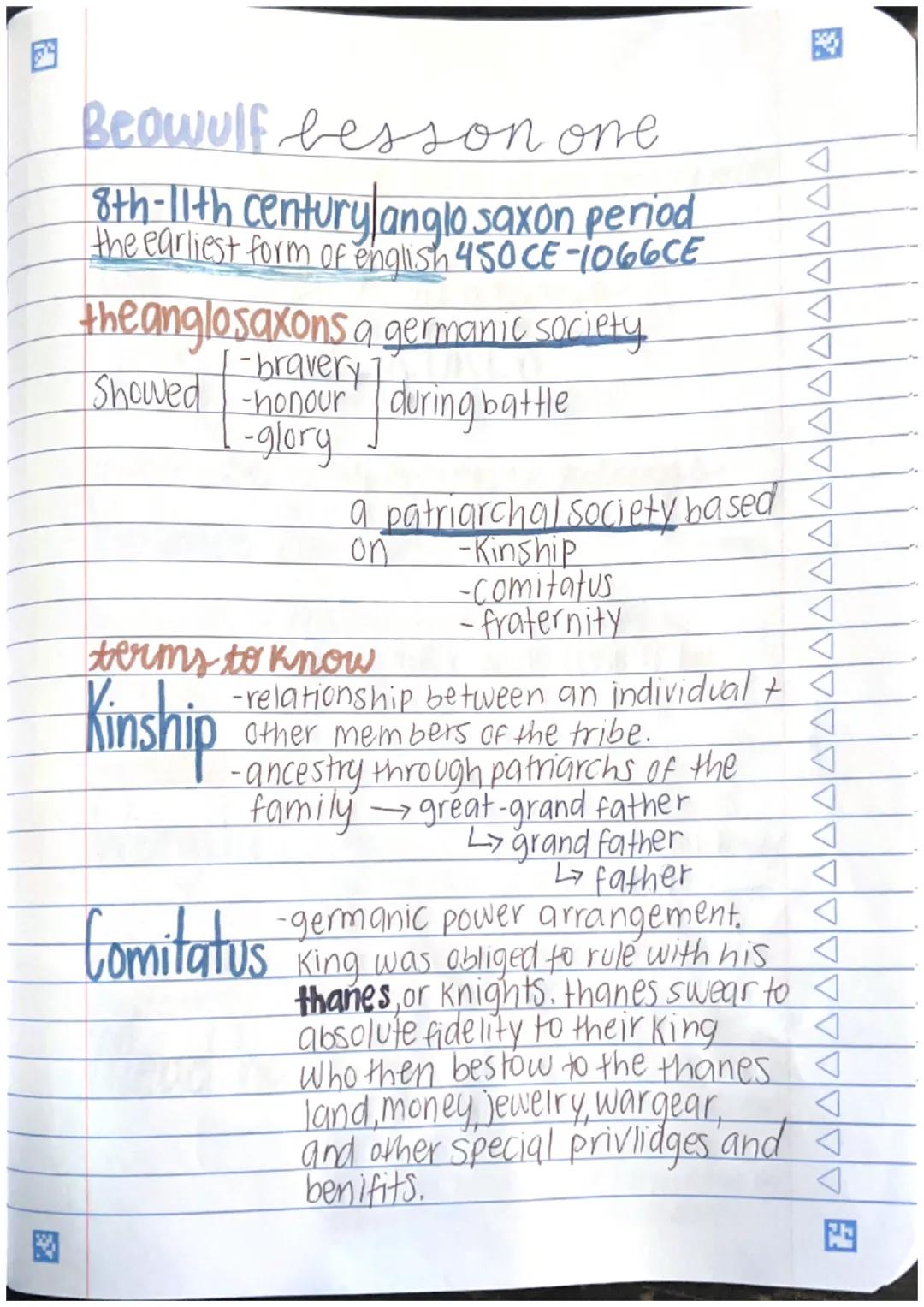 Beowulf lesson one

8th-11th centurylanglo saxon period
the earliest form of english 450 CE-1066CE

the anglosaxons a germanic society
[
Sho