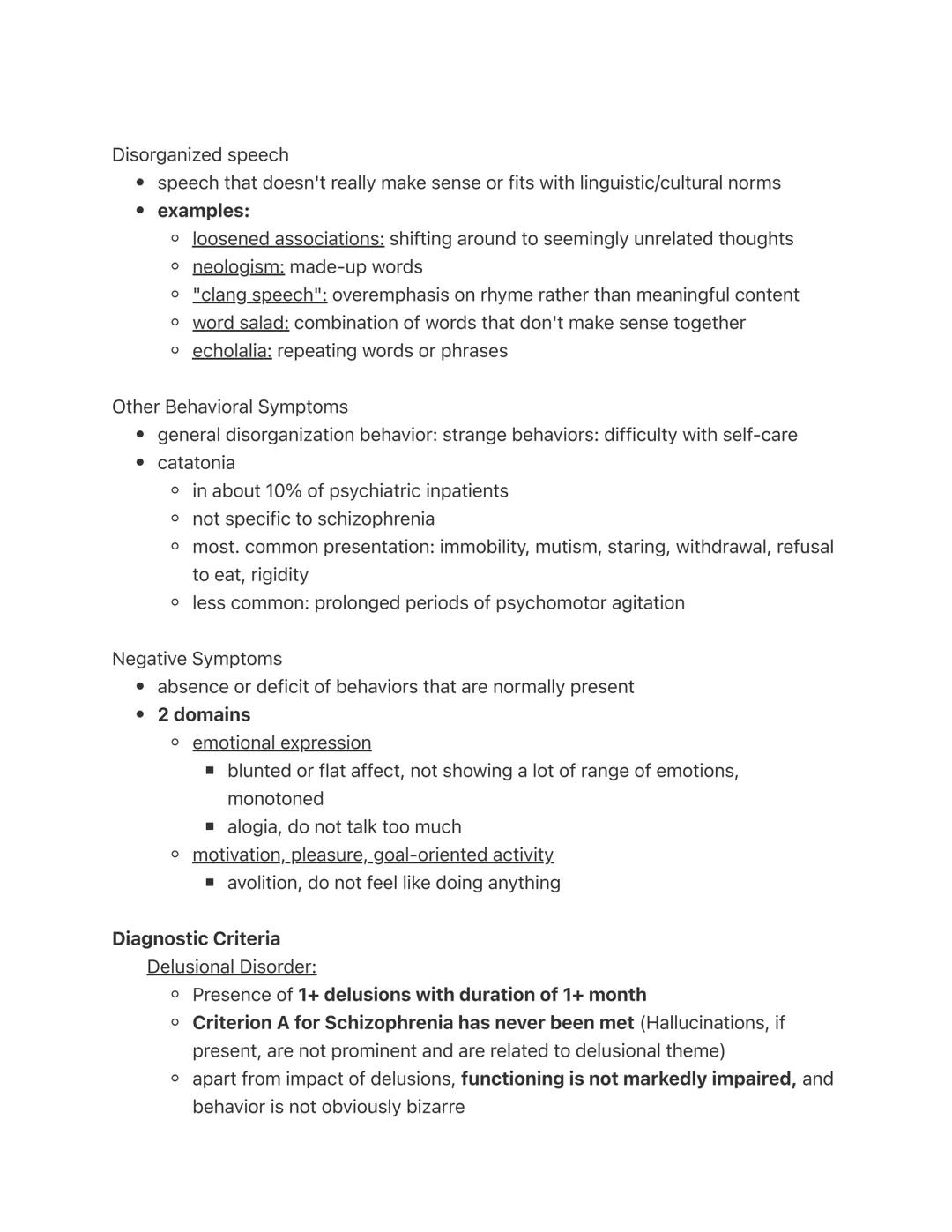 # Schizophrenia and Psychosis

Schizophrenia and Stigma
*   violence
    *   people with schizophrenia much more likely to be victims of vio