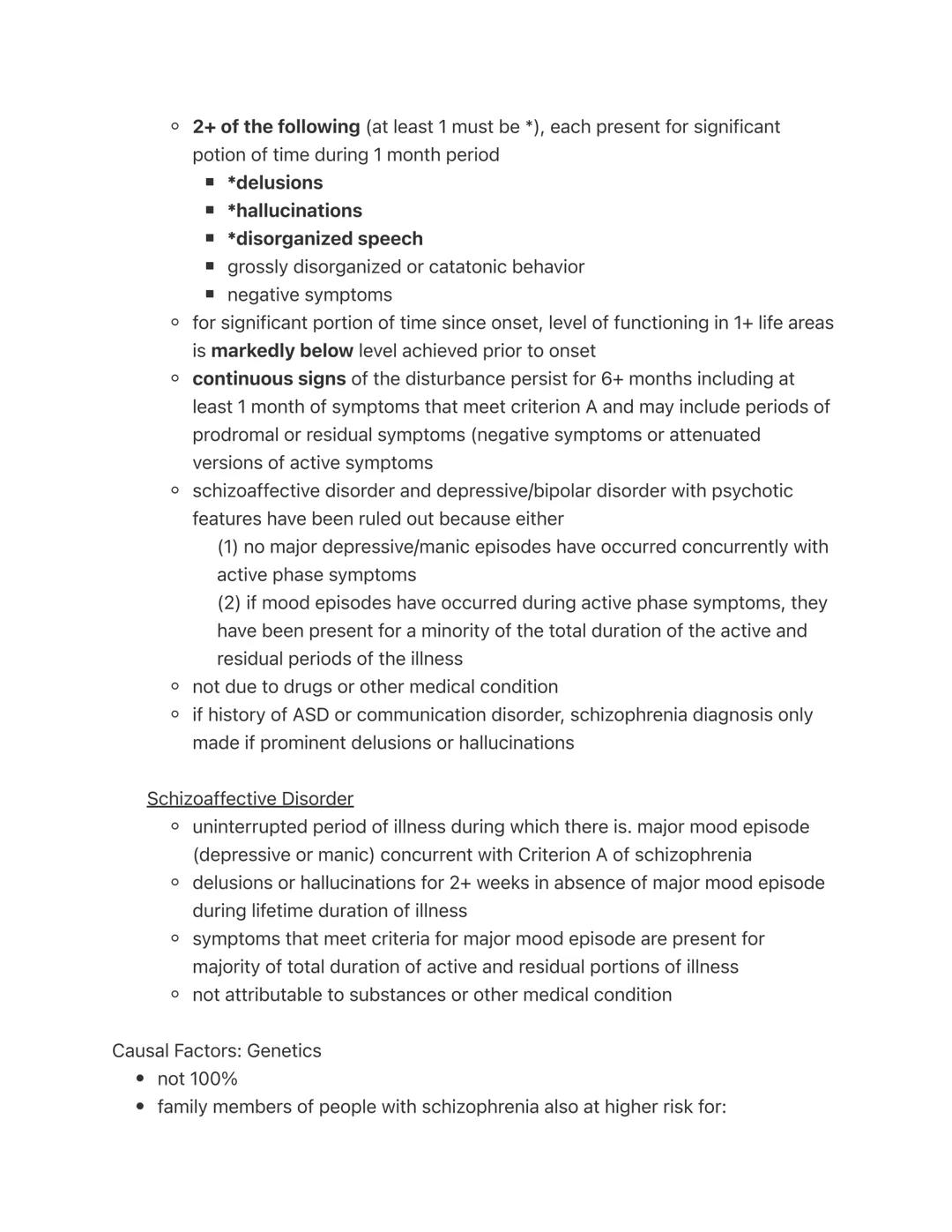 # Schizophrenia and Psychosis

Schizophrenia and Stigma
*   violence
    *   people with schizophrenia much more likely to be victims of vio