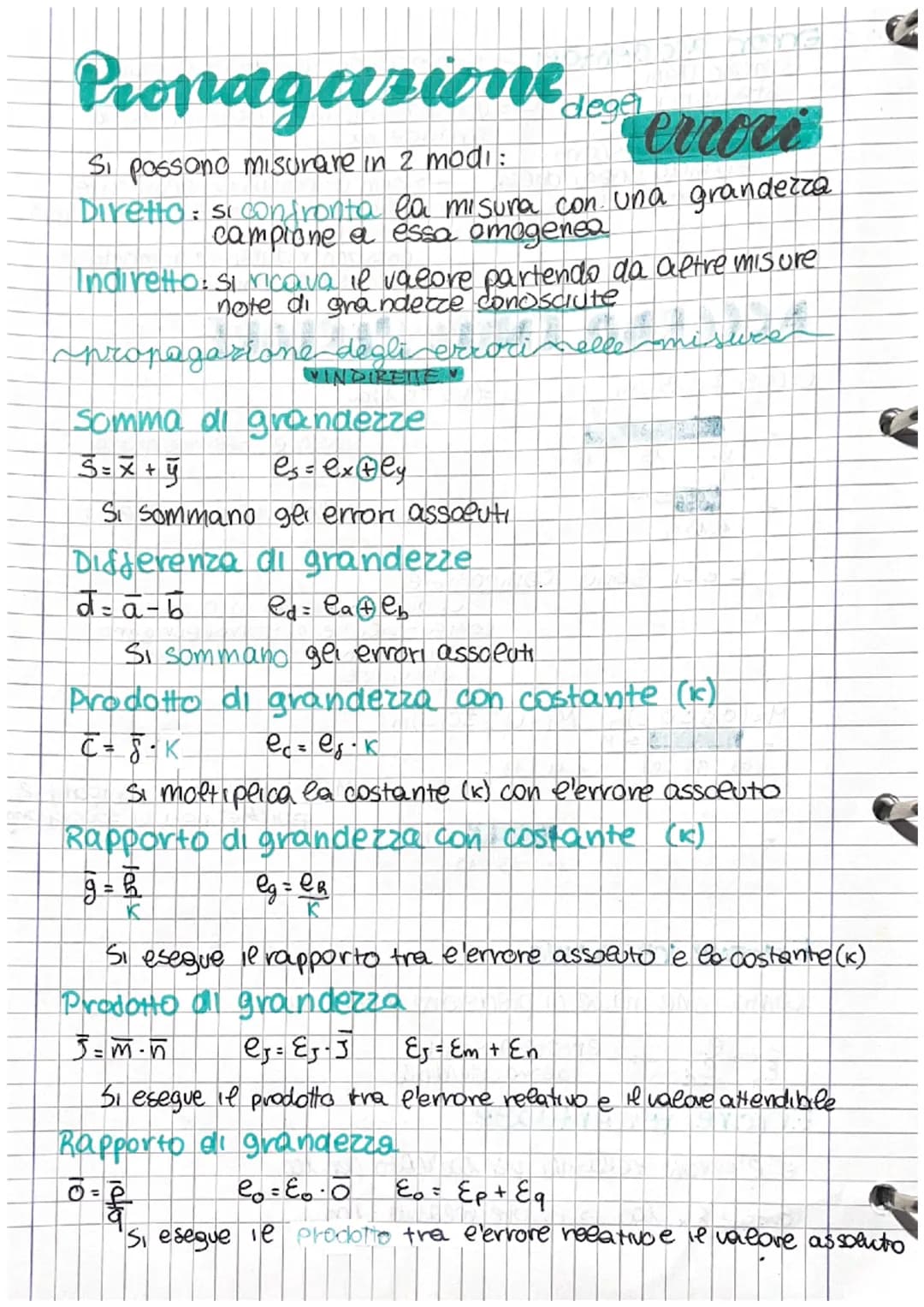 # Teoria degli

FD

croce

le valore esatto di una grandezza fisica non esiste

- Ridurre e'errore ma non eliminare

PREMESSE

*   Errore (i
