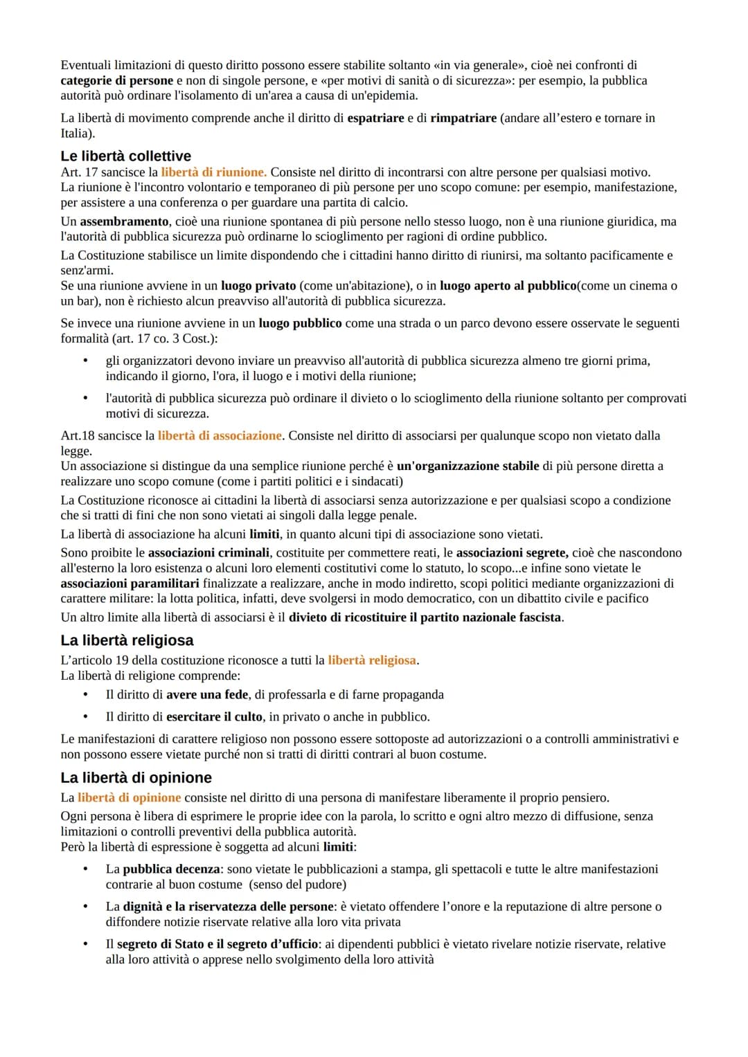 # Lo Stato e la costituzione

Le caratteristiche dello Stato

Lo Stato è l'organizzazione politica di un popolo stabilito su un territorio e