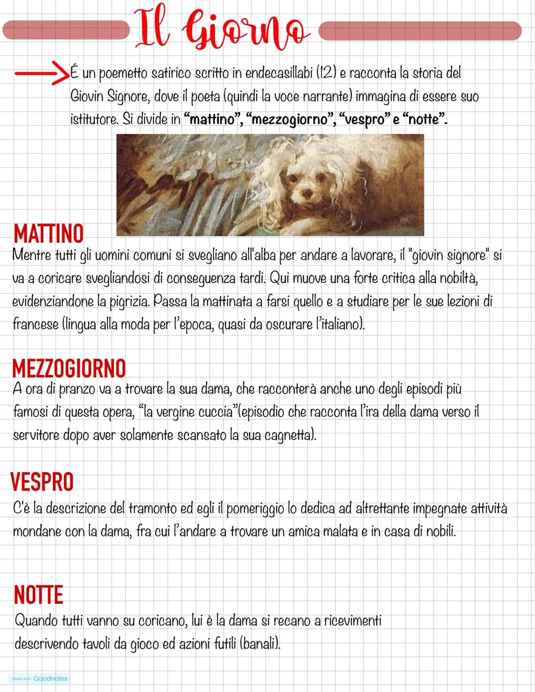 # Giuseppe Parini

Nacque nel 1729 a Bosisio da una famiglia di origini nobili ma povera.
Studiò a Milano e venne affidato alla sua prozia, 