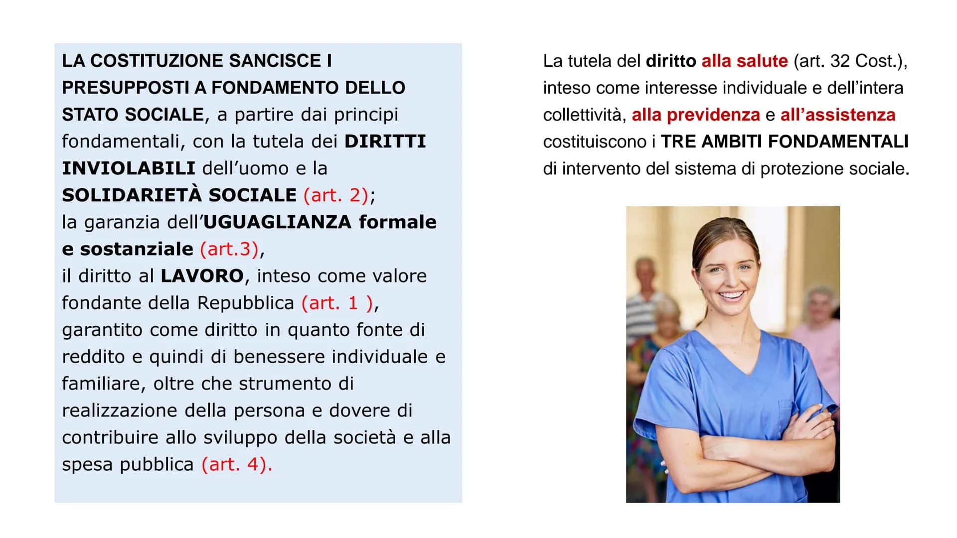 IL WELFARE STATE L'espressione inglese Welfare State, «Stato del
benessere» è stata coniata in Gran Bretagna
durante la seconda guerra mondi