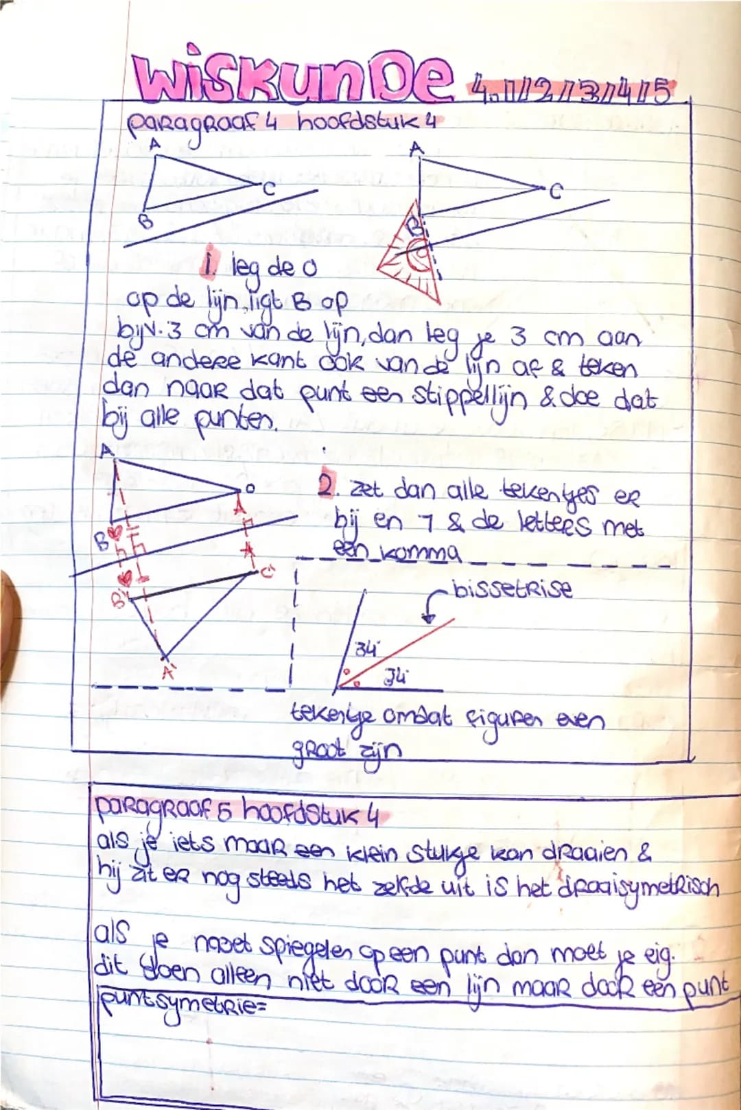 # WISKUNDE 4/2/3/415
paragraafi hoofdstuki
gestrekte hoek

Rechte
hoek
Scherpe
hoek
Stompe
hoek
Volle
hoek

































