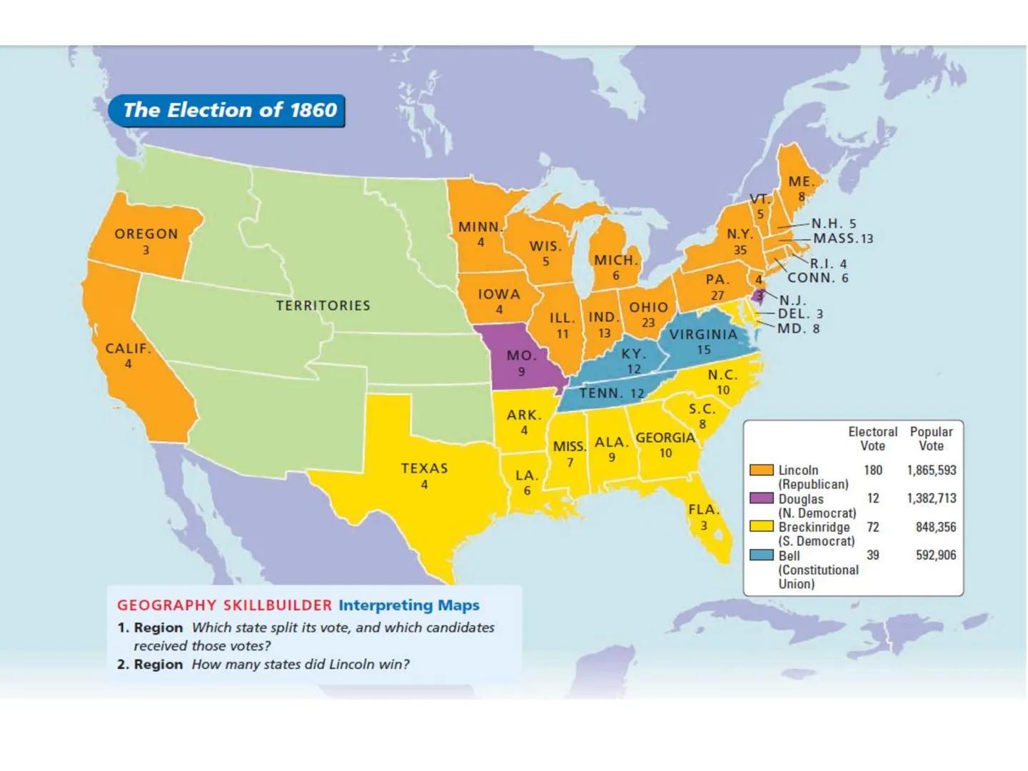 # The American Civil War

(1861-1865) ## Terms and Names:

1. secede
2. Jefferson Davis
3. Abraham Lincoln
4. Confederate States of America 