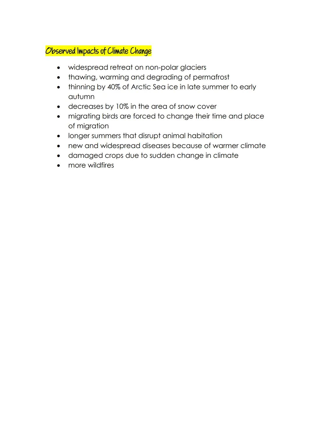 # EARTH'S CHANGING CLIMATE

The Earth's climate is always changing. The planet is warmer
today than it has been for thousands of years, and 
