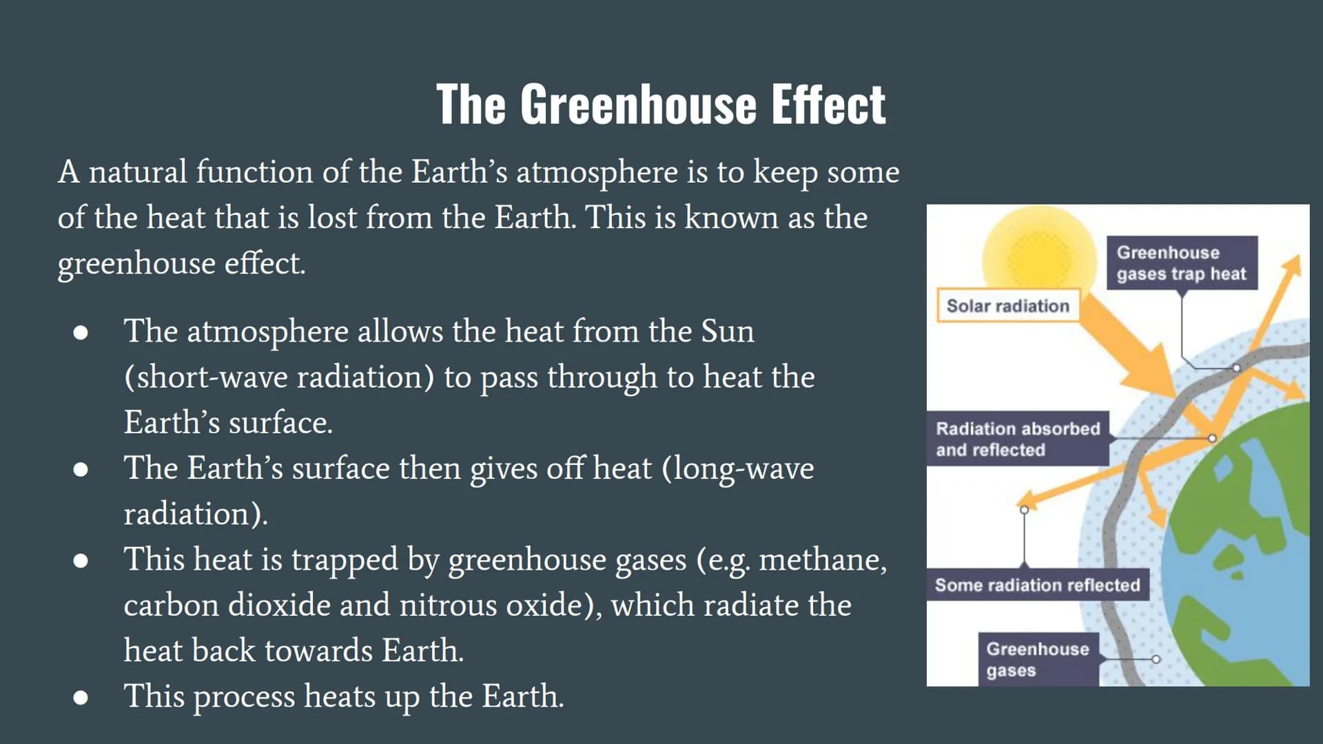 # Climate Change and Global Warming

The global climate has been changing since time began and will continue to change
into the future. The 