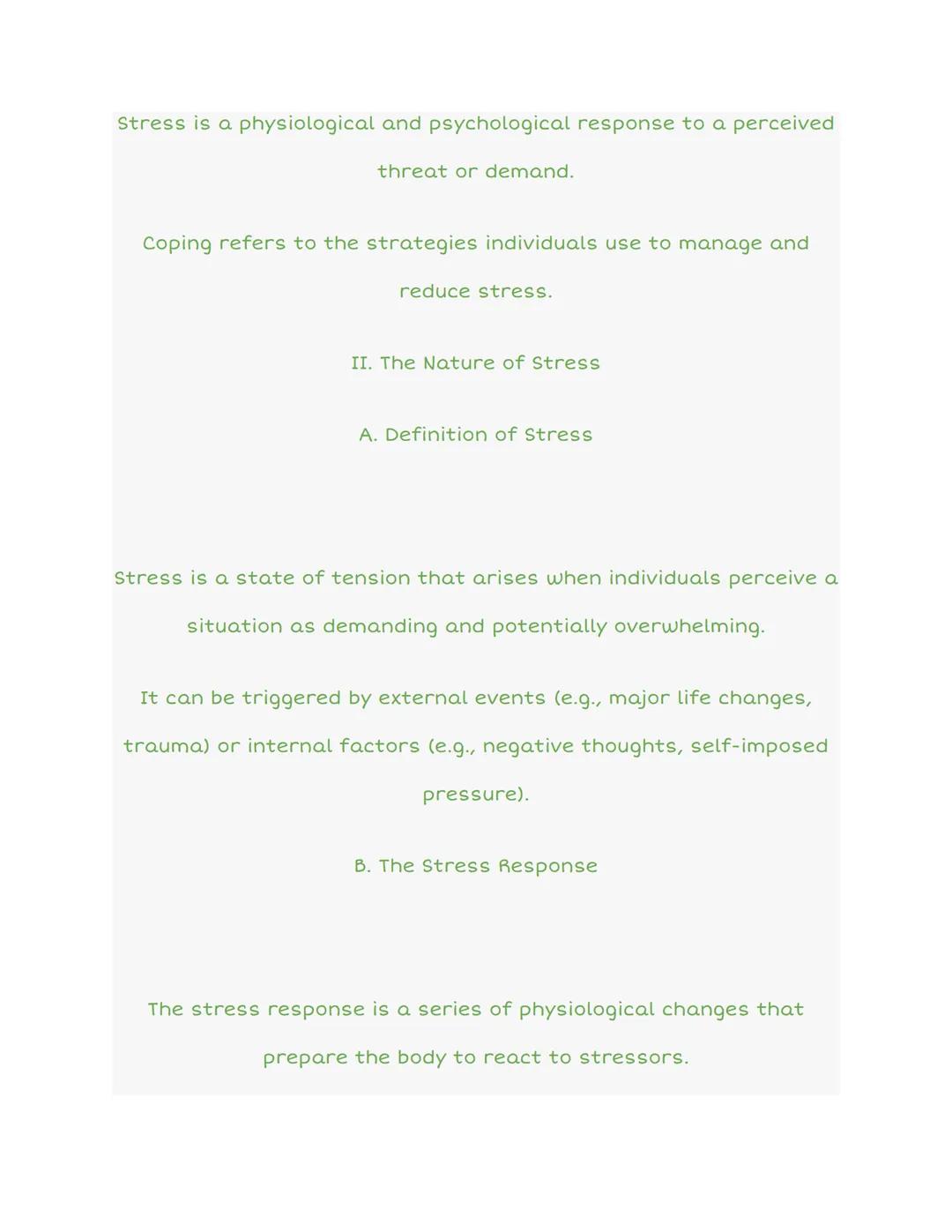 7.4 Stress and Coping

stress!

The Cycle of Causality, Perspective, and Release

Positive
Release

S
ntinued

Consequence

Emotion

Causali