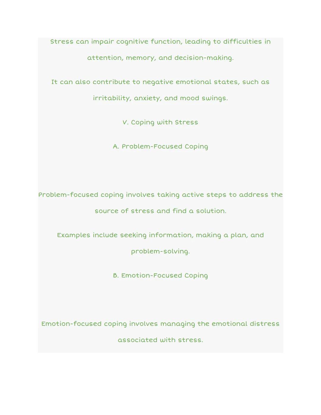 7.4 Stress and Coping

stress!

The Cycle of Causality, Perspective, and Release

Positive
Release

S
ntinued

Consequence

Emotion

Causali