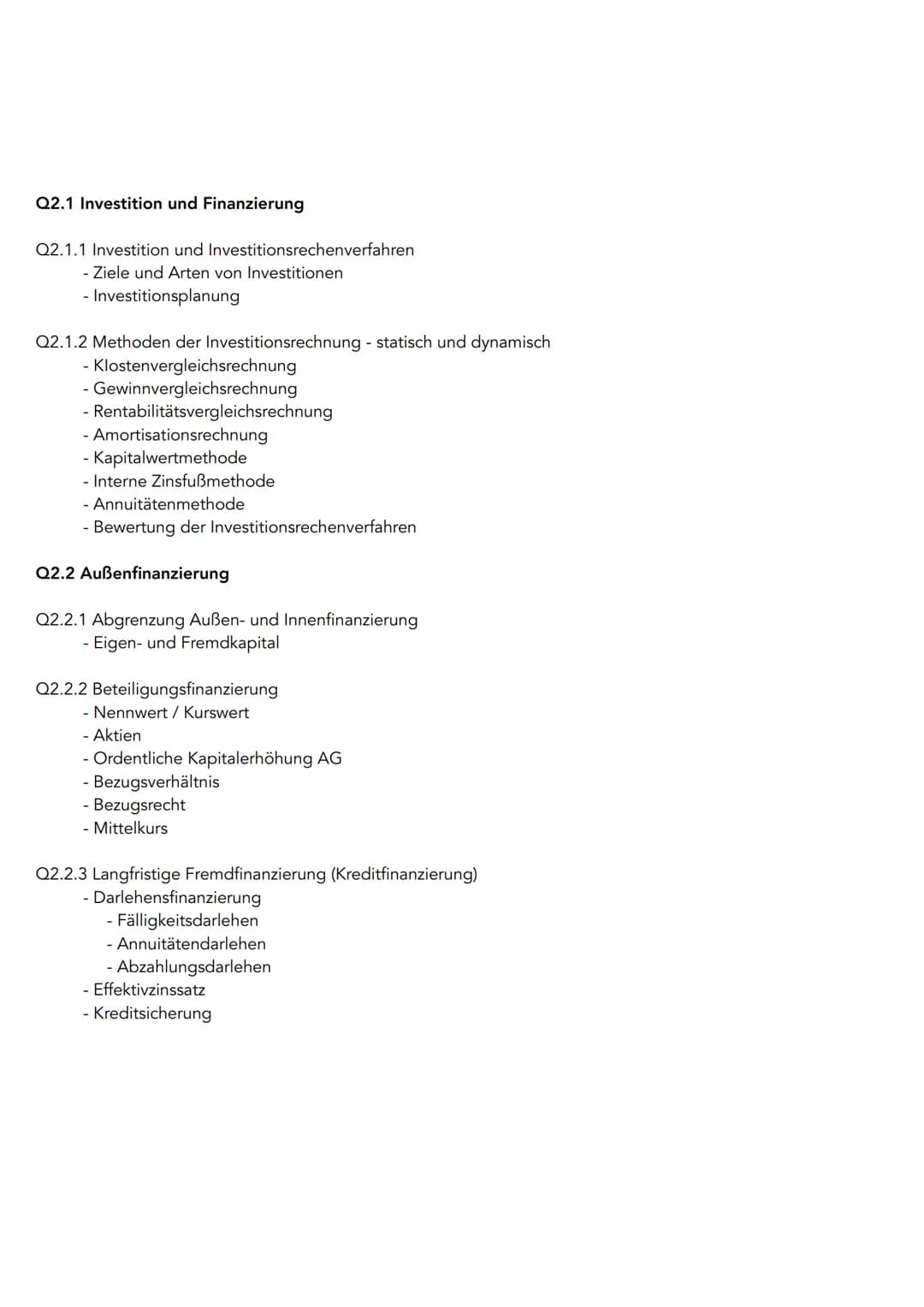 IN HALTSVERZEICHNIS ABITUR

Wirtschaft

Q1.1 Planung des Fertigungsprogrammes

Q1.1.1 Marketing - von der Produktidee bis zur Markteinführun