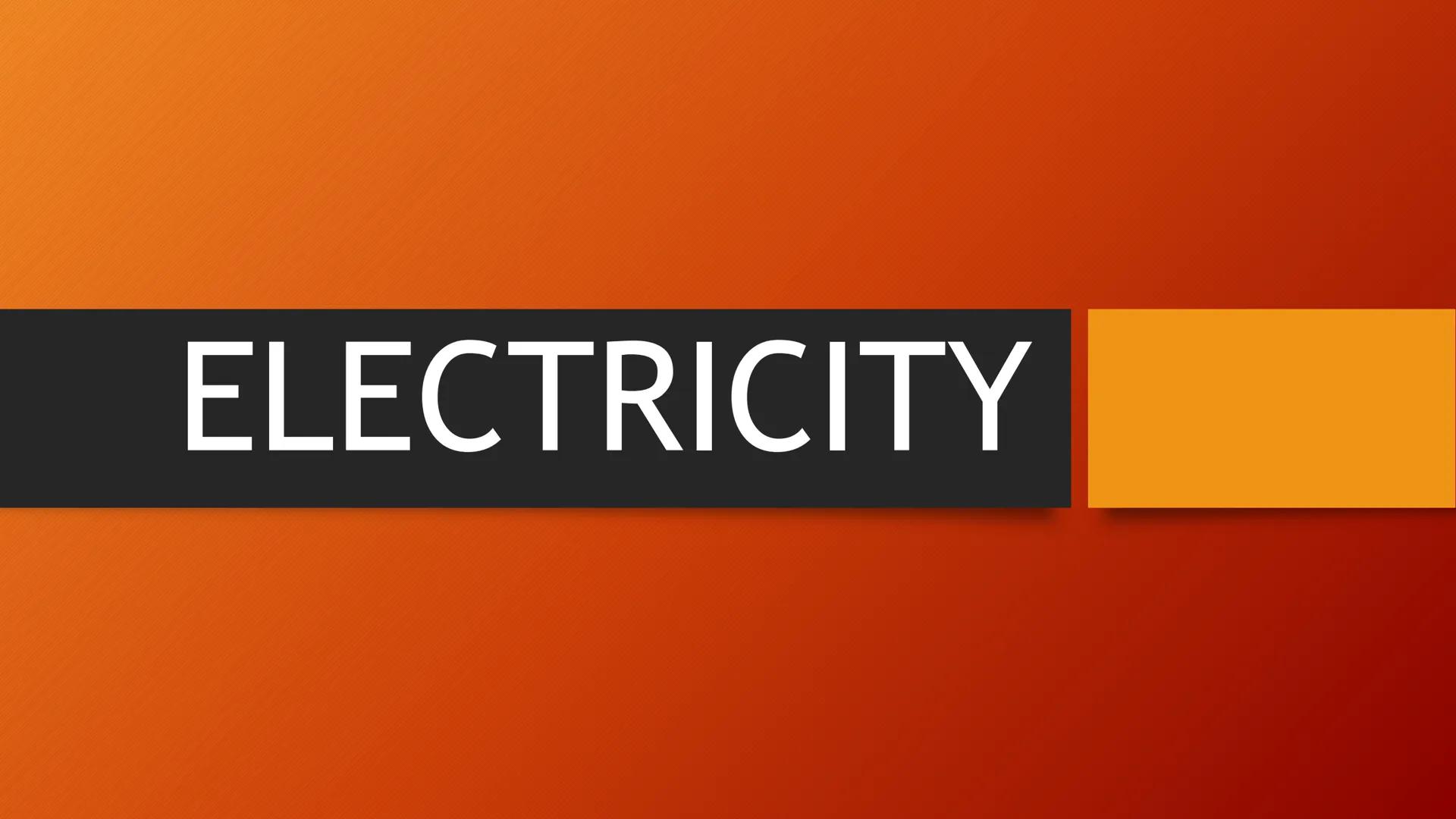 ELECTRICITY ELECTRIC CHARGE

You can feel and hear the effects of
electric charges when you comb your
hair on a dry day because they produce