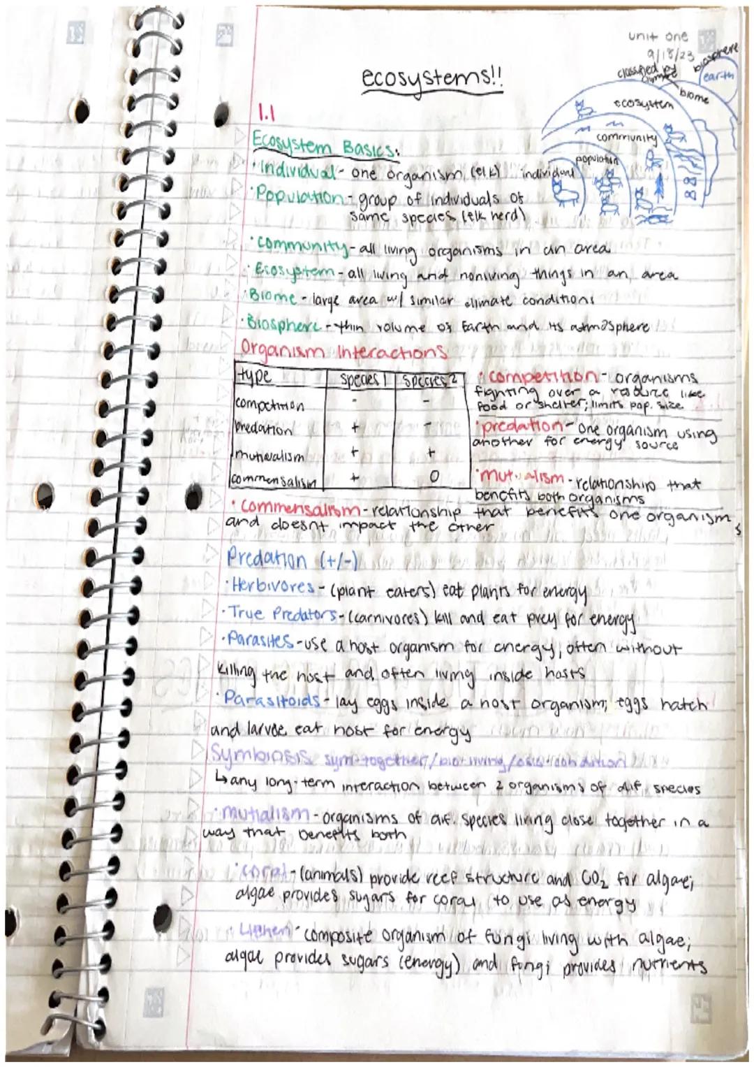 Freshwate
Competition
are fever resources avaliable and
Federal since there are
we
Size
Resource partitioning different species using the sa