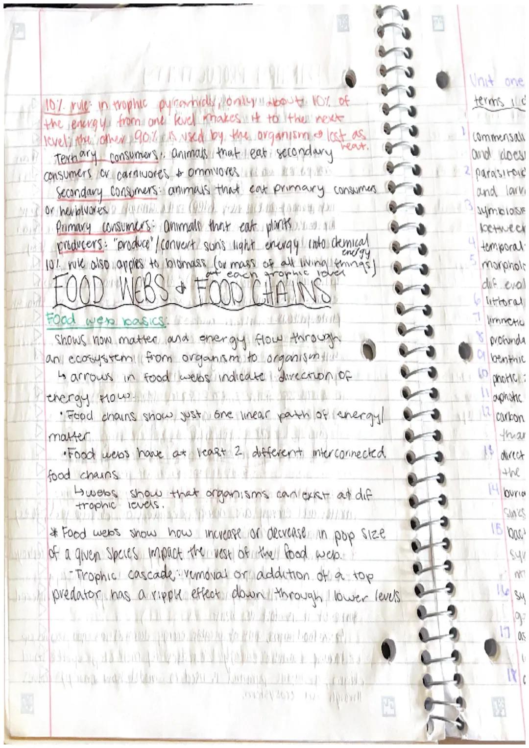 Freshwate
Competition
are fever resources avaliable and
Federal since there are
we
Size
Resource partitioning different species using the sa